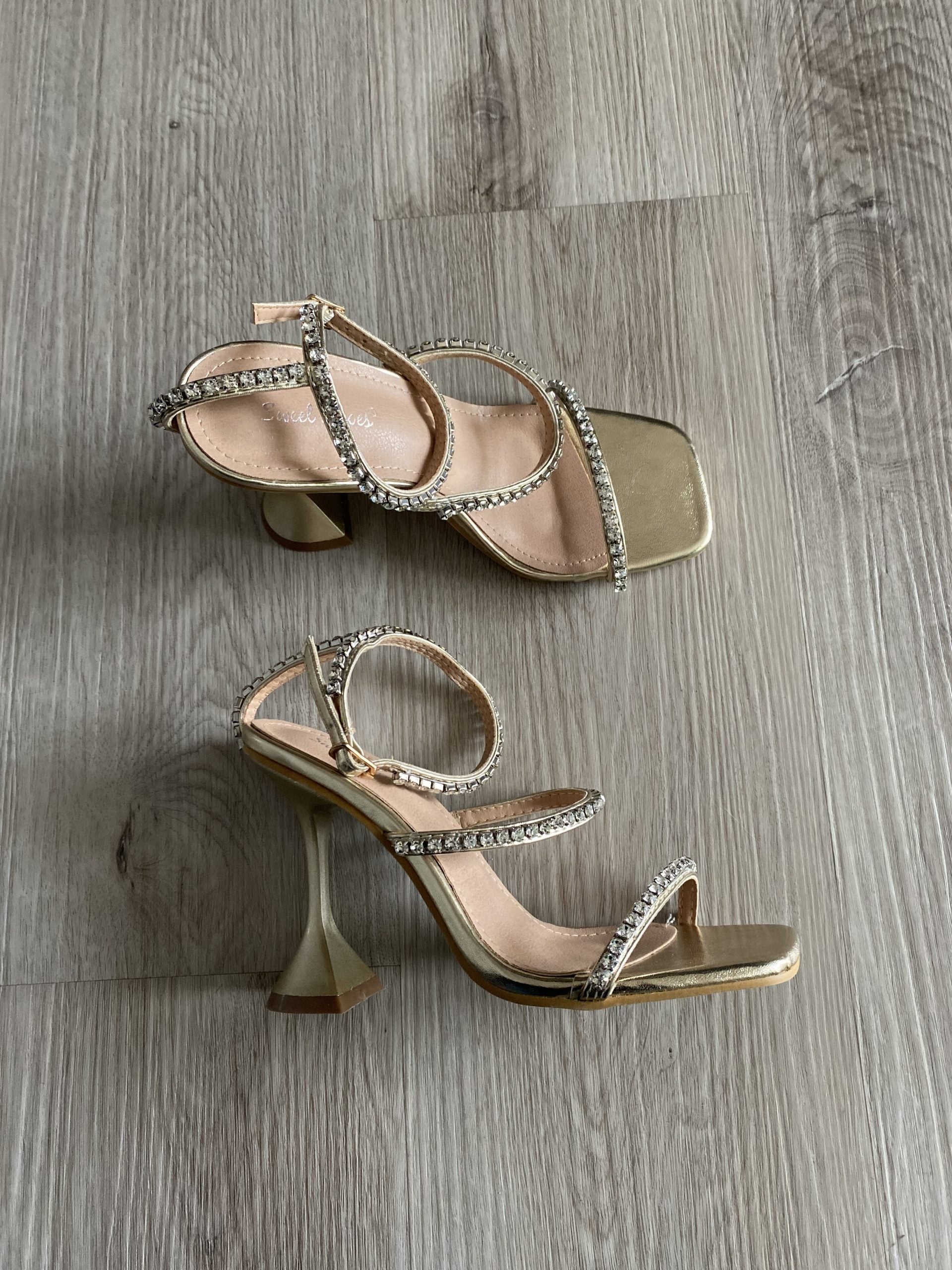 Sandali Gioiello Mina - Oro