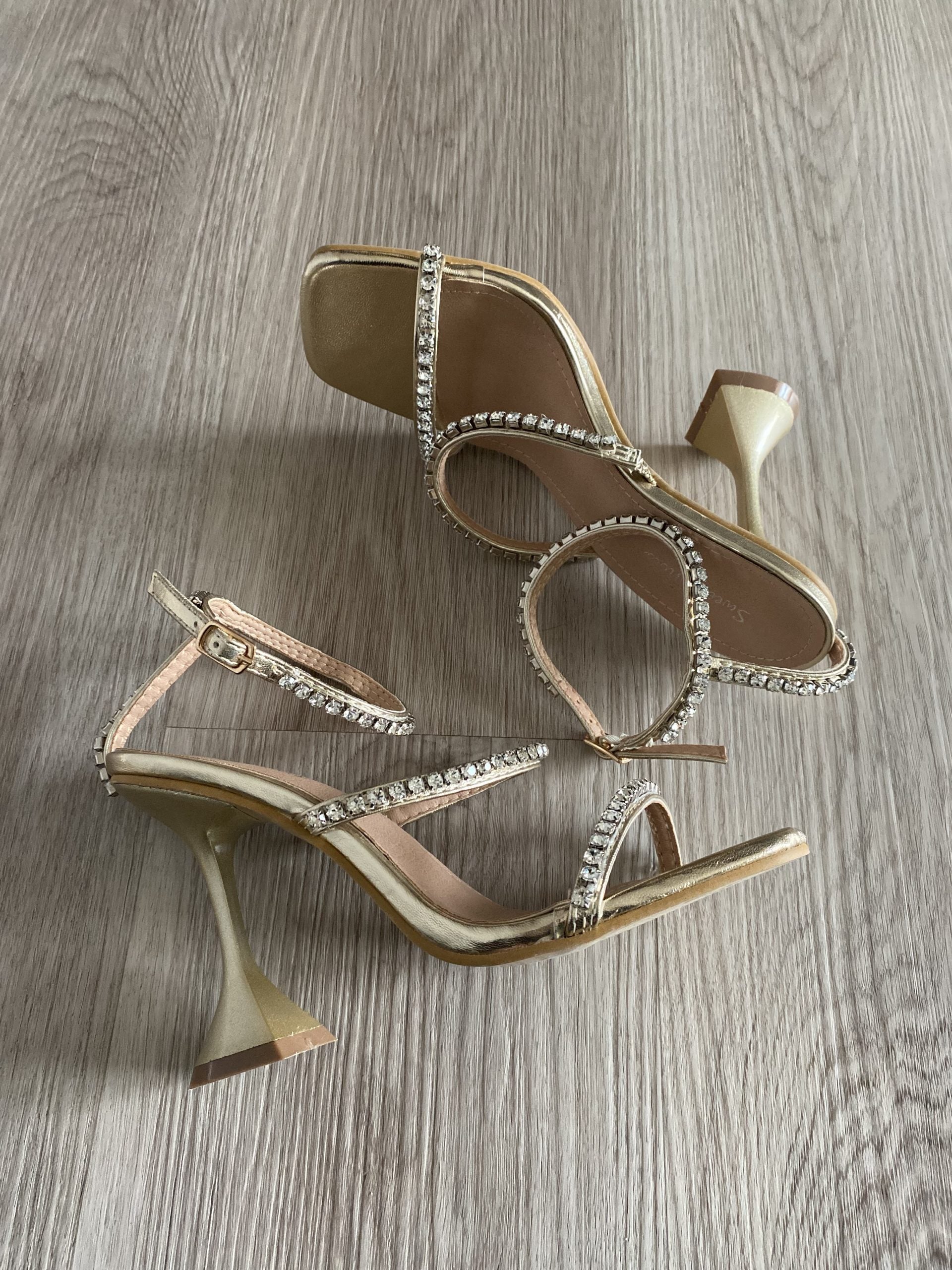 Sandali Gioiello Mina - Oro