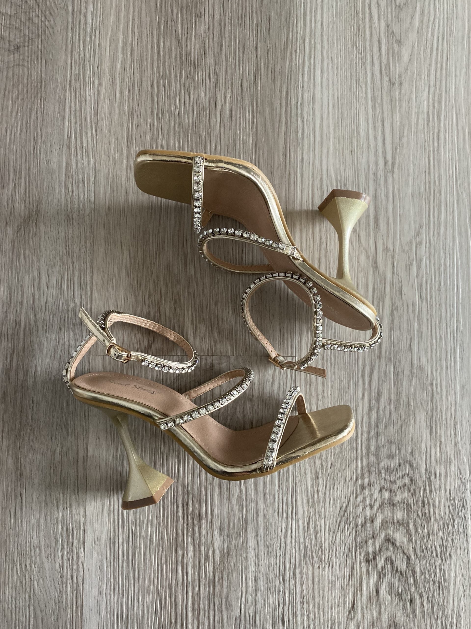 Sandali Gioiello Mina - Oro