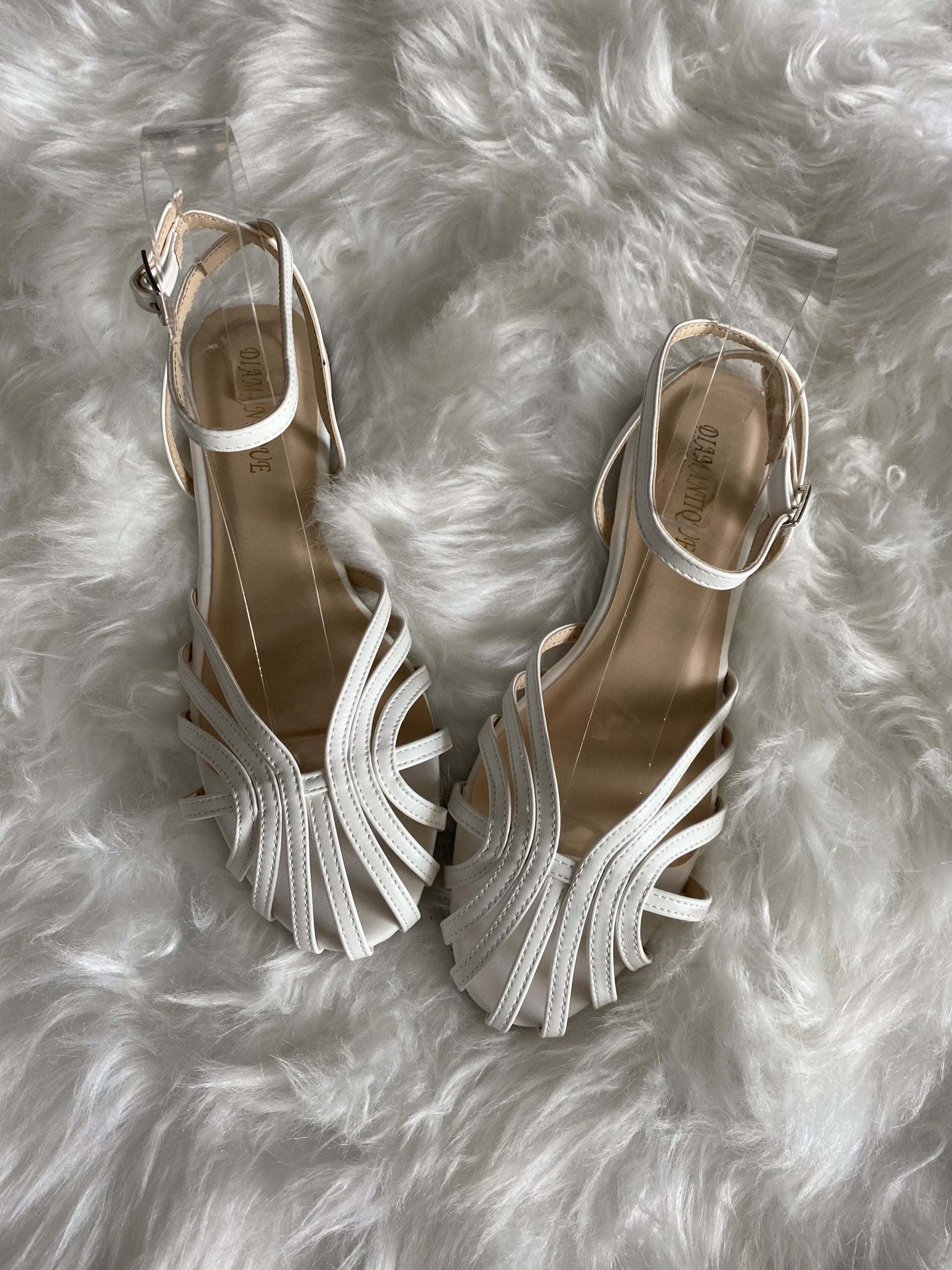 Sandali Tango Lover Flat Edition -Bianco
