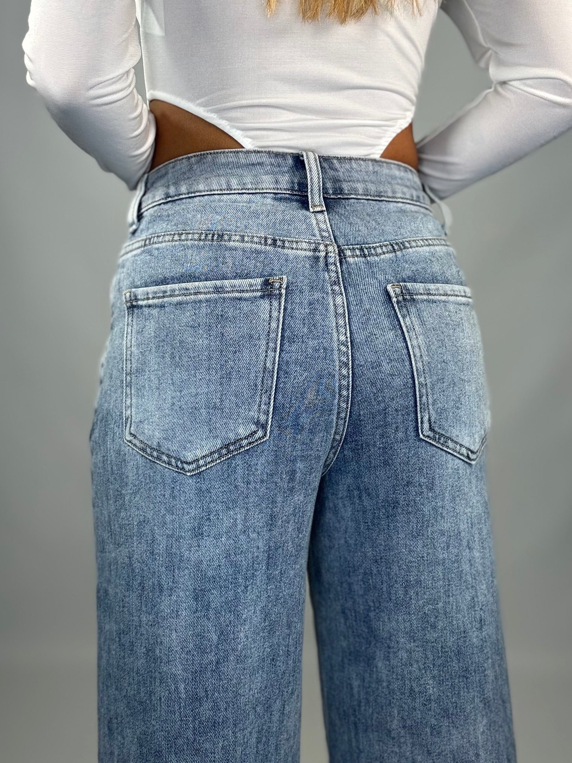 Jeans Wide - Denim