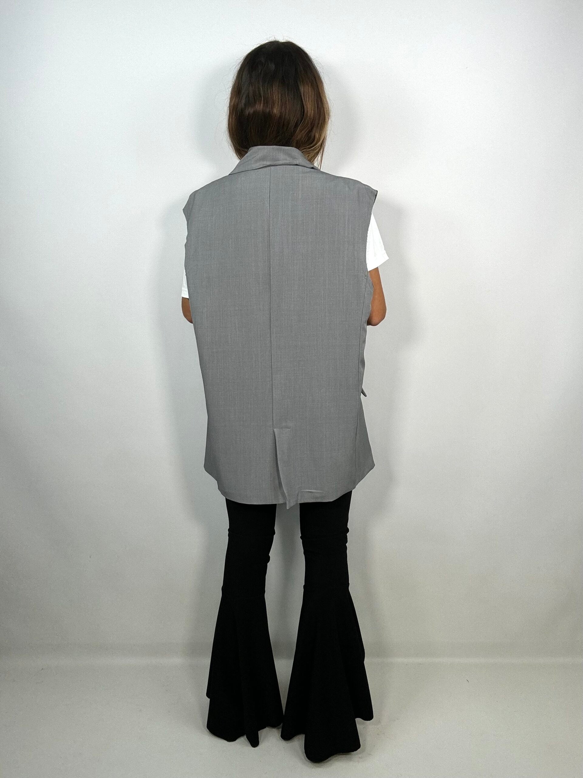 Pantaloni Kick Flare Volant - Nero.