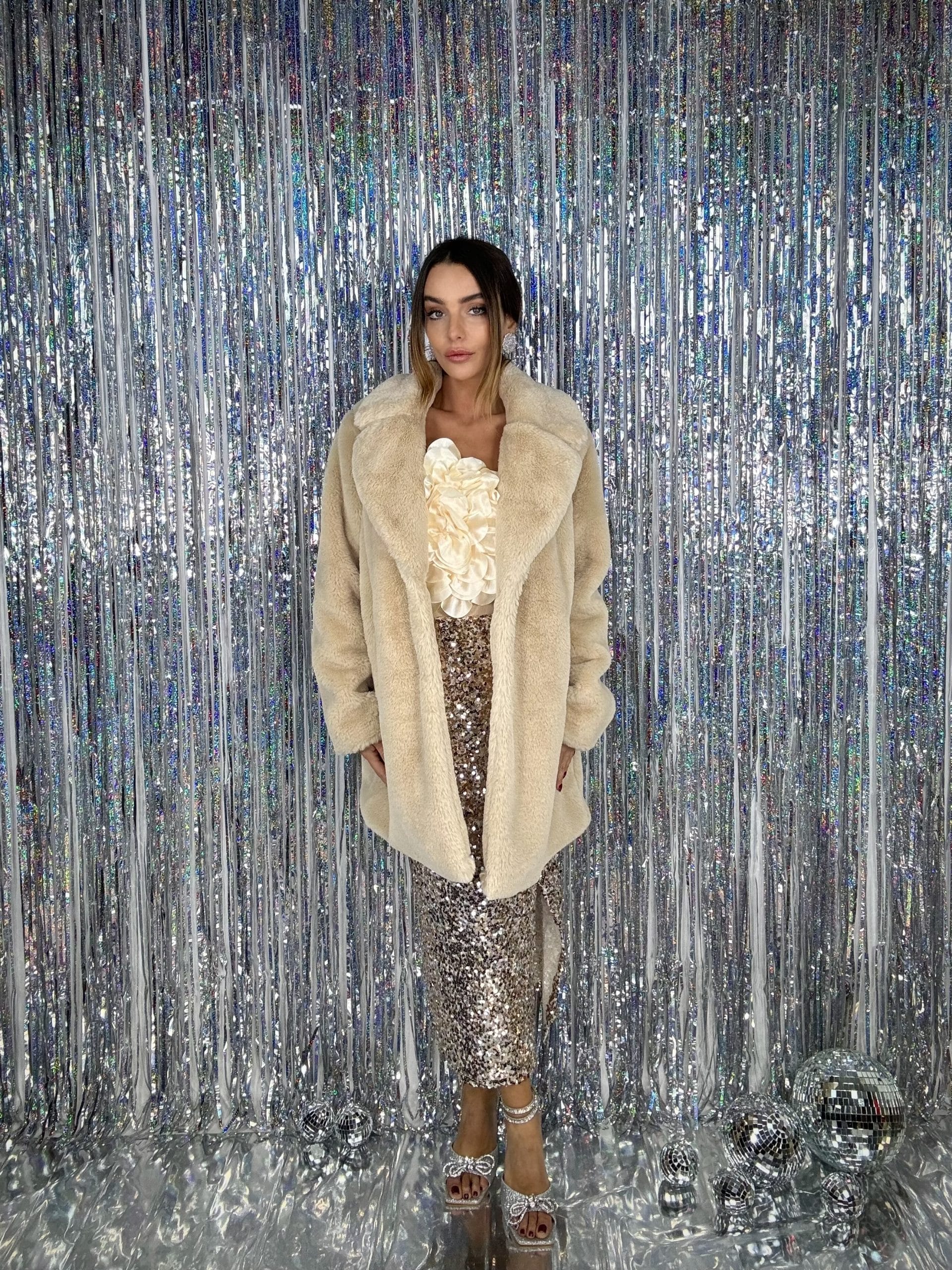 Eco Pelliccia Super Soft -  Beige.