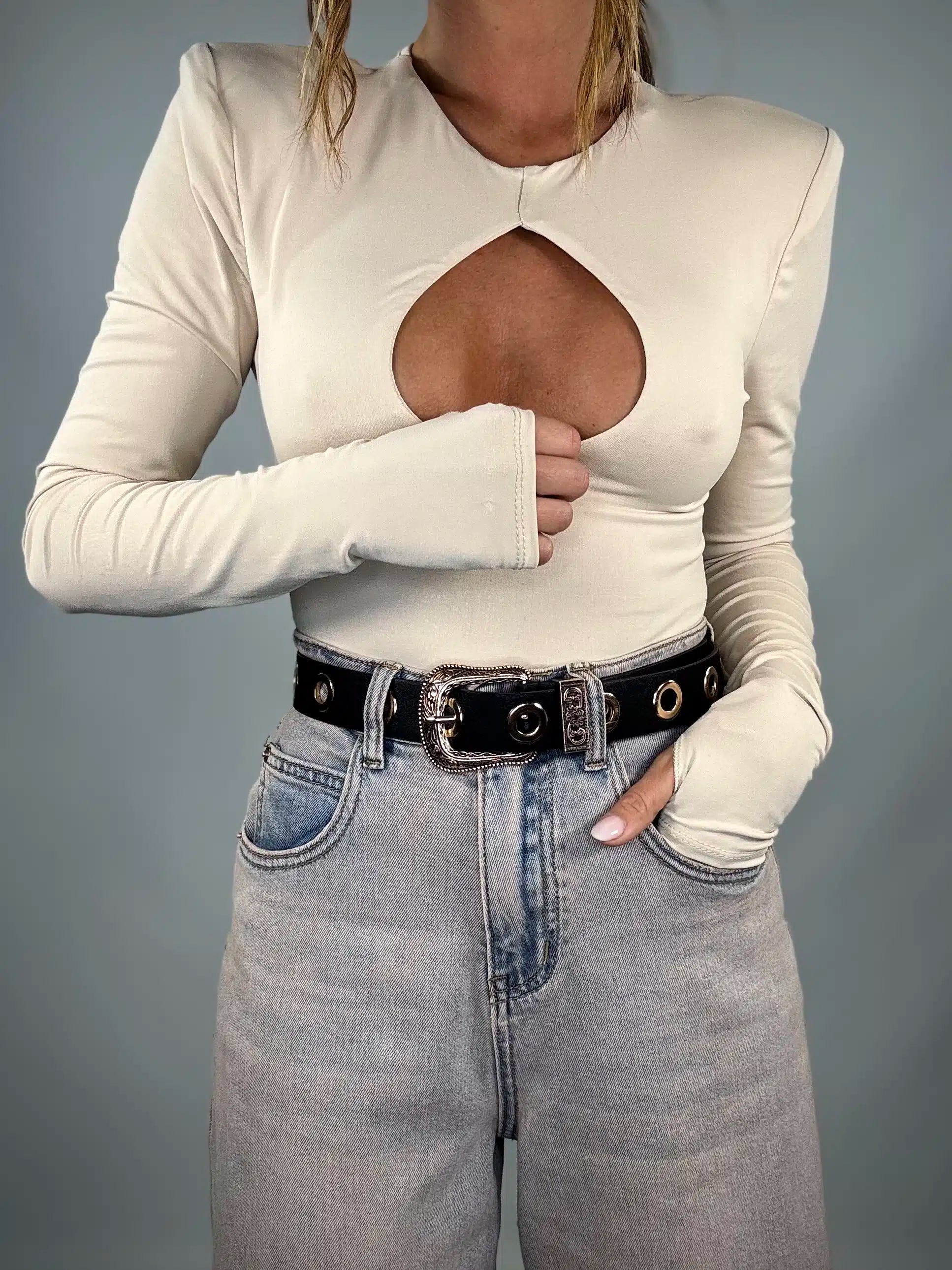 Jeans Balloon - Denim Sabbiato