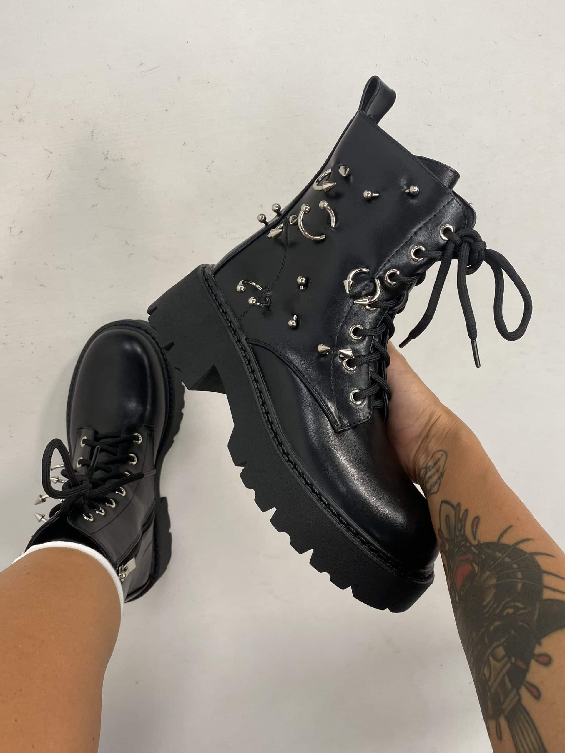 Anfibio Skull Pierce - Nero