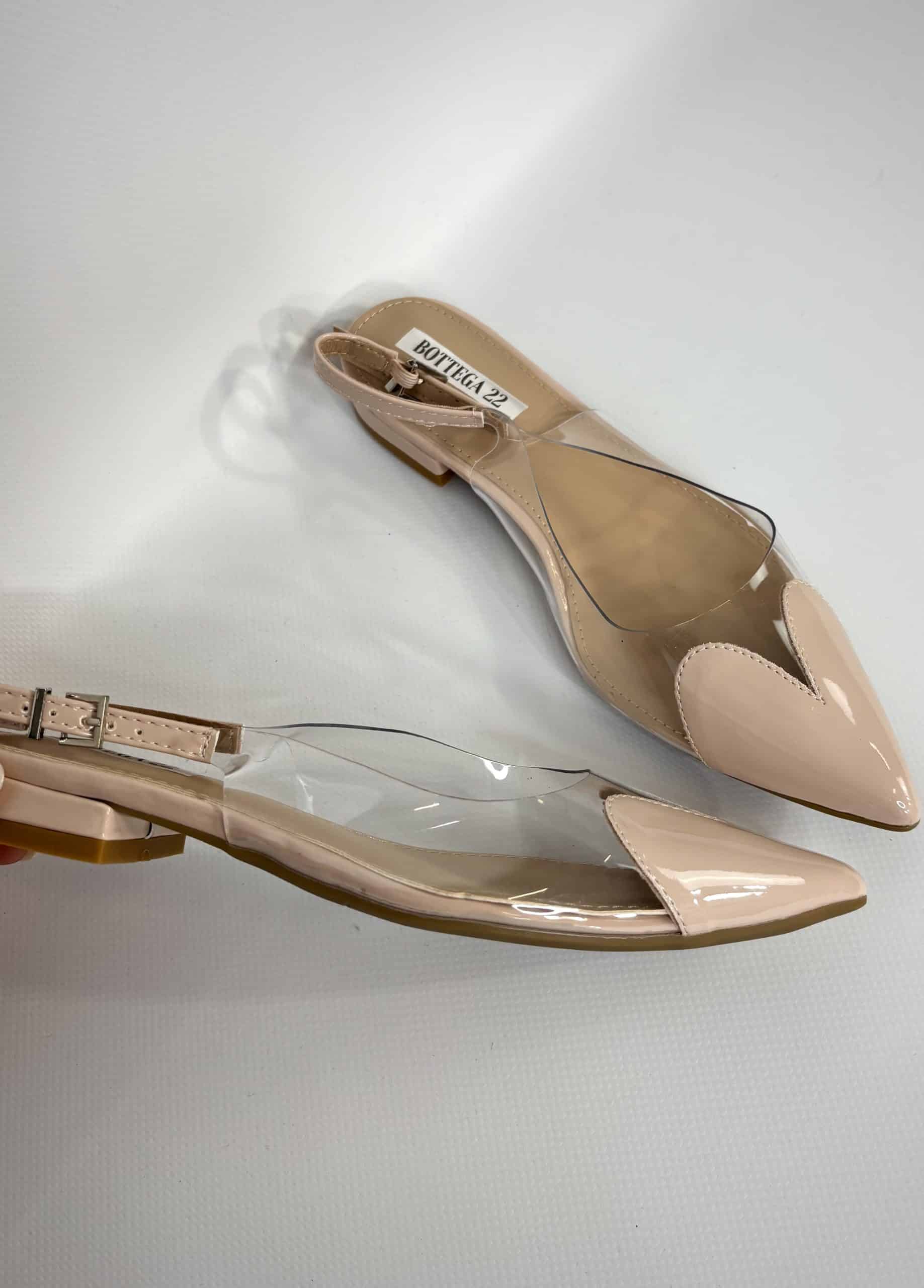 Ballerina Pvc Cuore - Nude