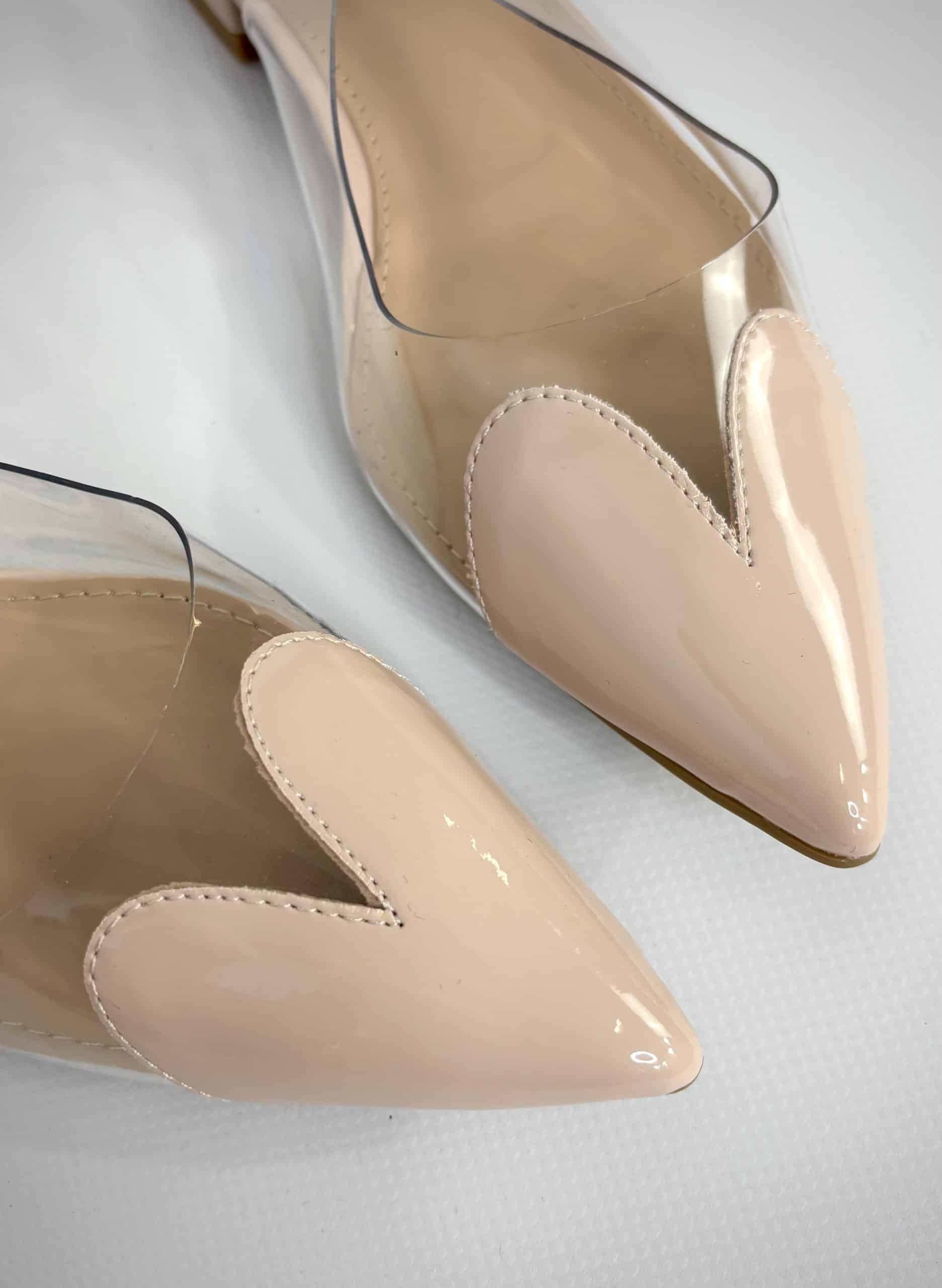 Ballerina Pvc Cuore - Nude