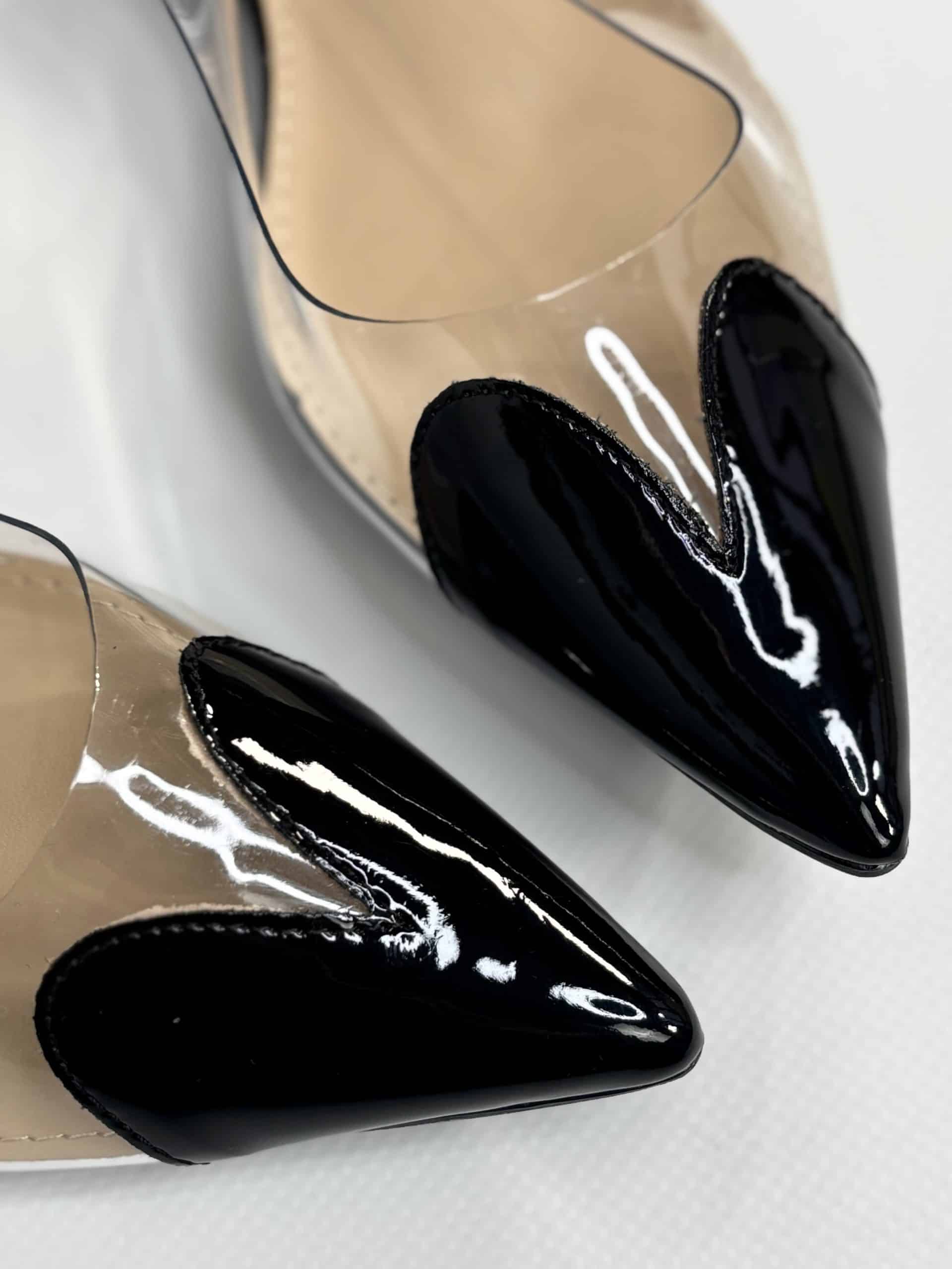 Ballerina Pvc Cuore - Nero