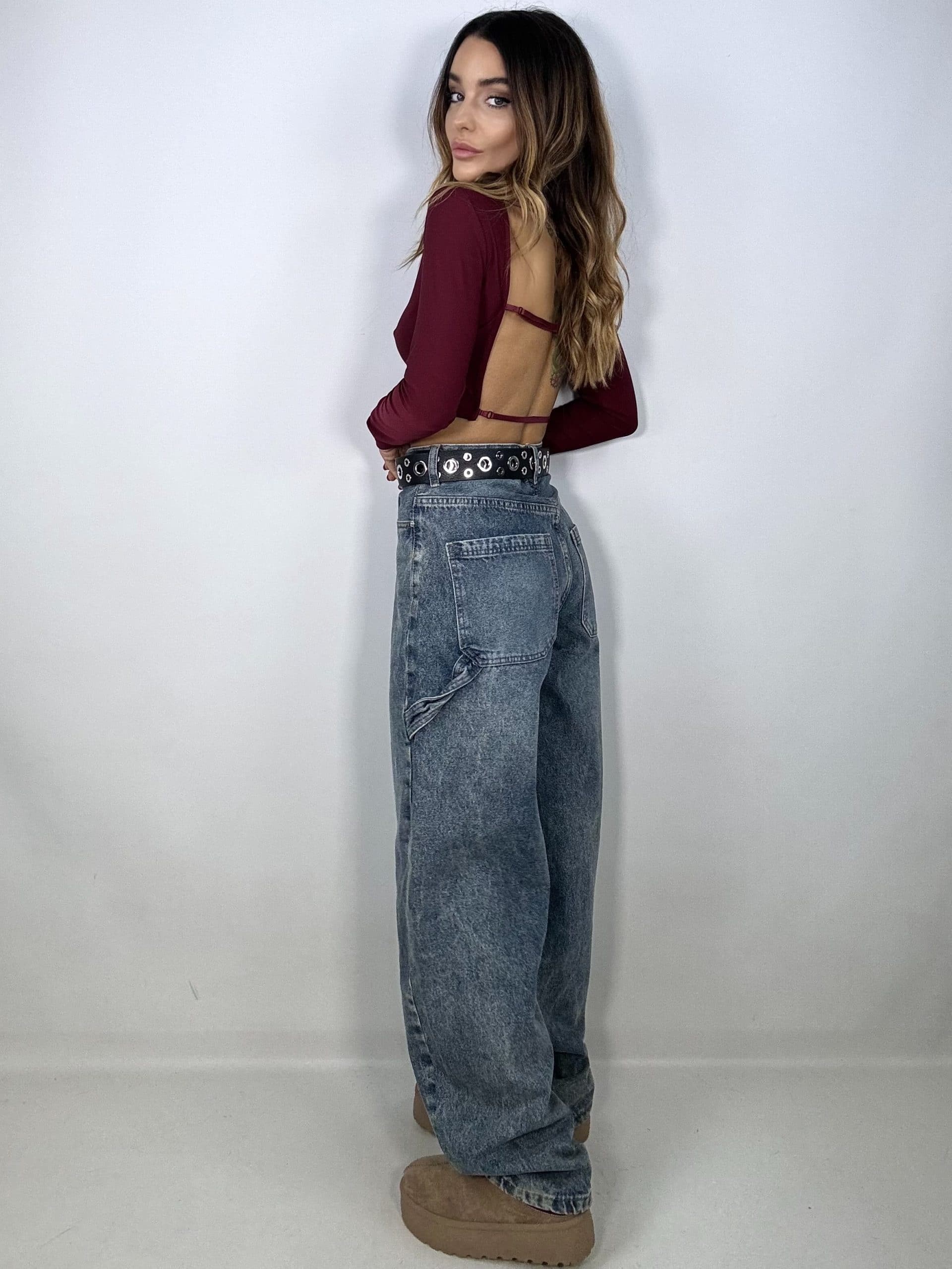 Jeans Baggy - Denim Sabbiato