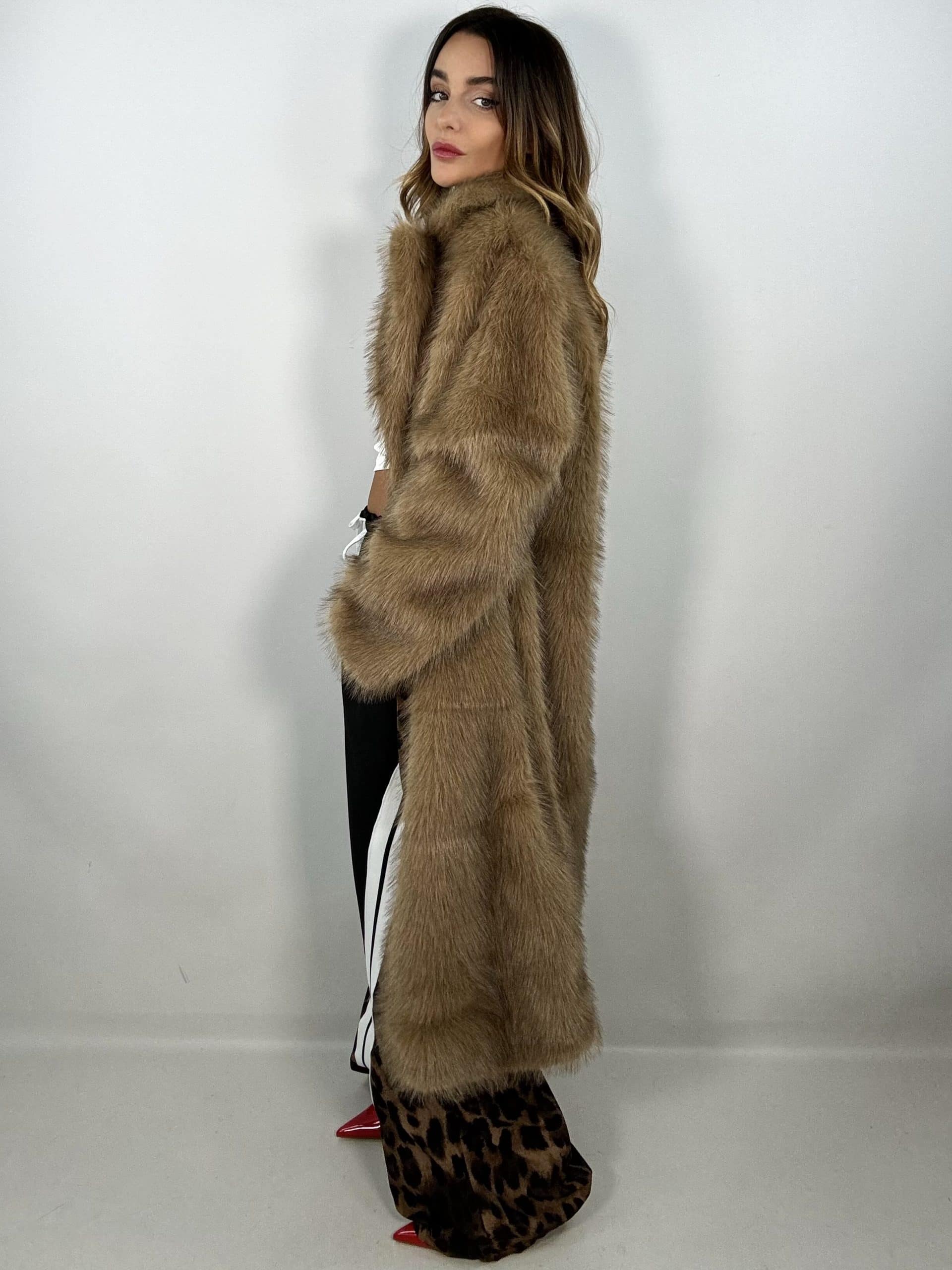 Pelliccia Top Quality Lunga - Nocciola