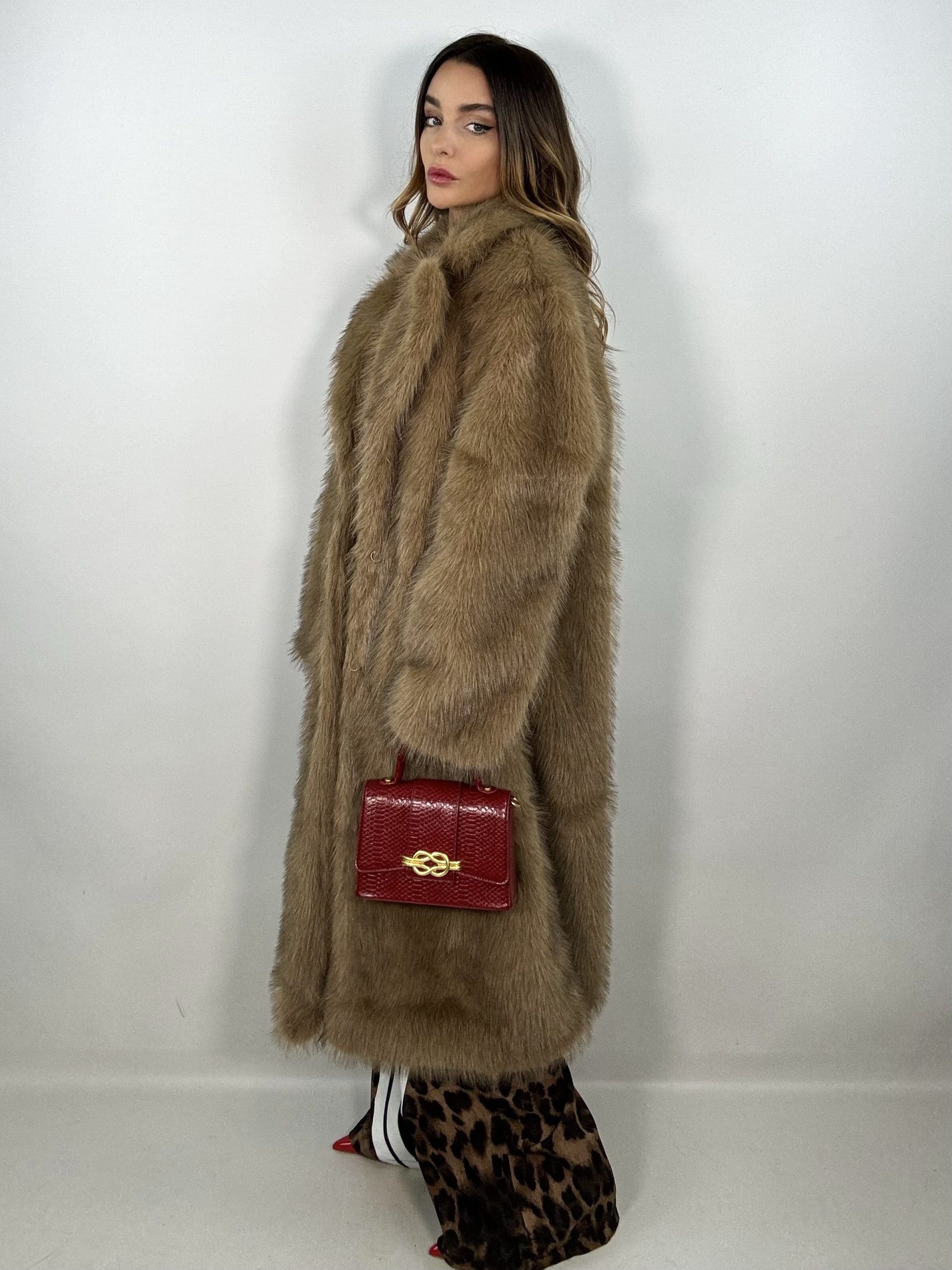 Pelliccia Top Quality Lunga - Nocciola