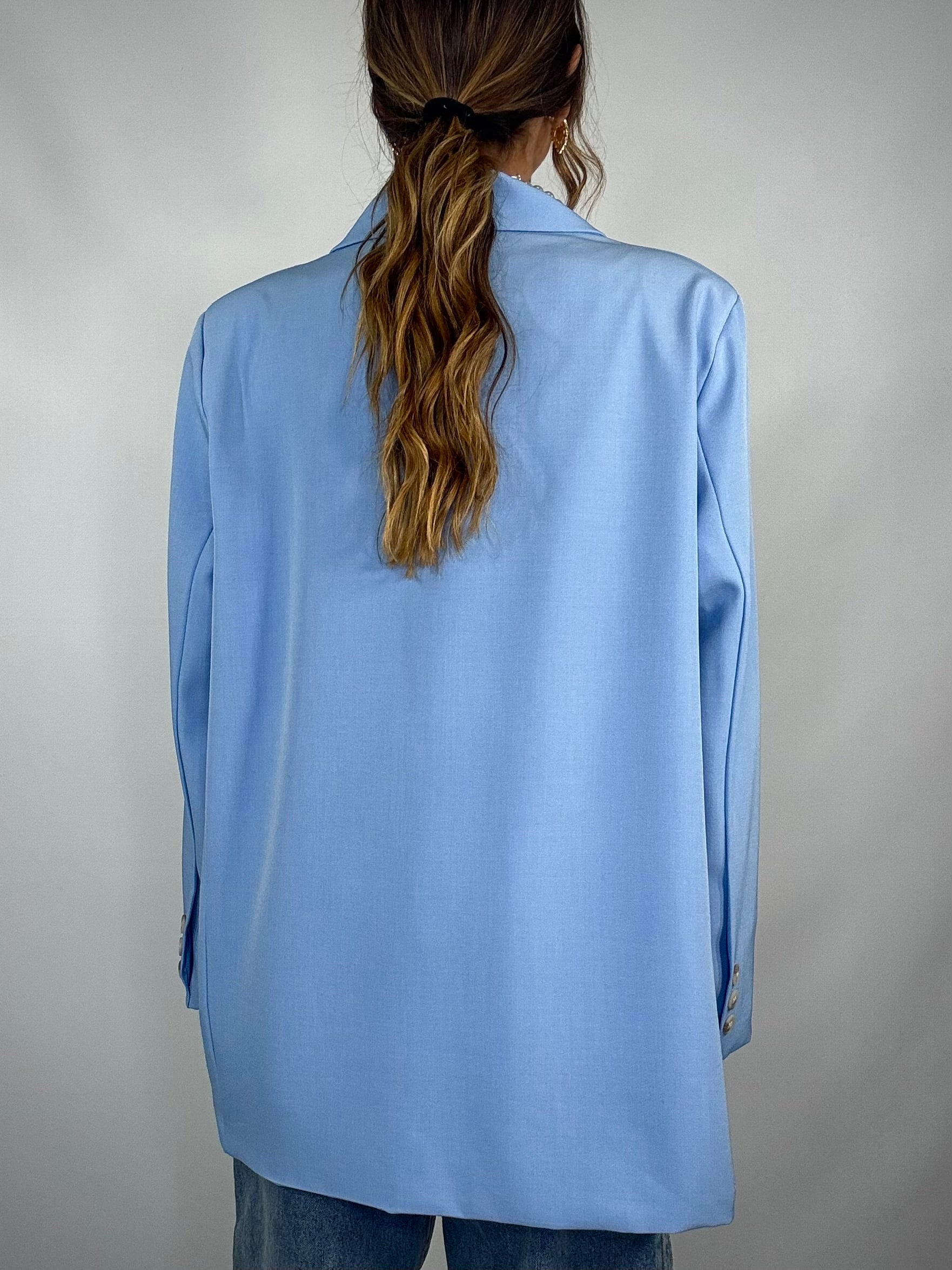 Blazer Super Over - Celeste