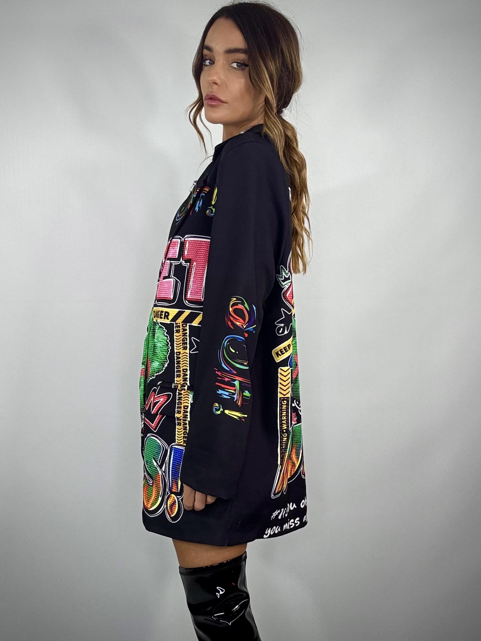 Blazer Oversize Orsetto Street Rules