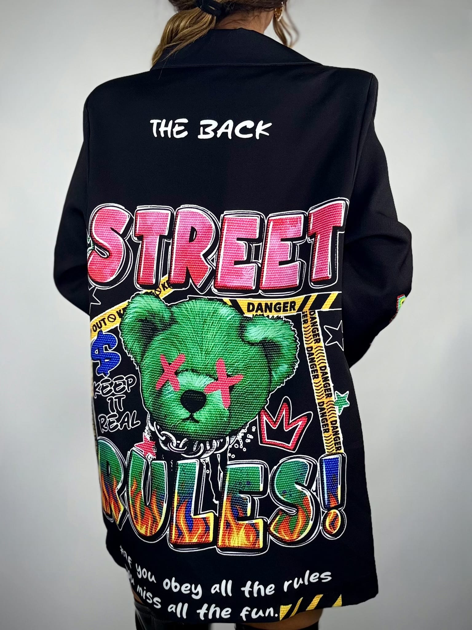 Blazer Oversize Orsetto Street Rules