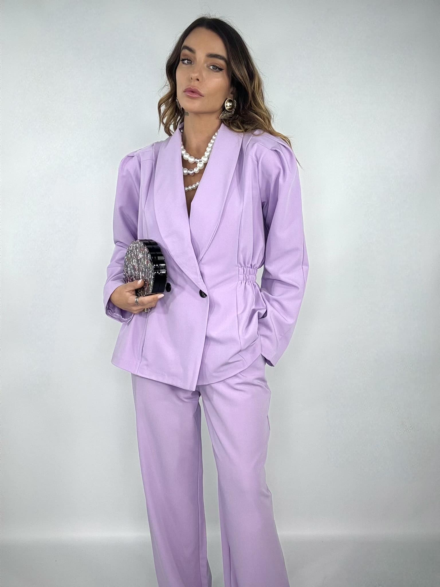 Completo Blazer Super 80 - Lilla