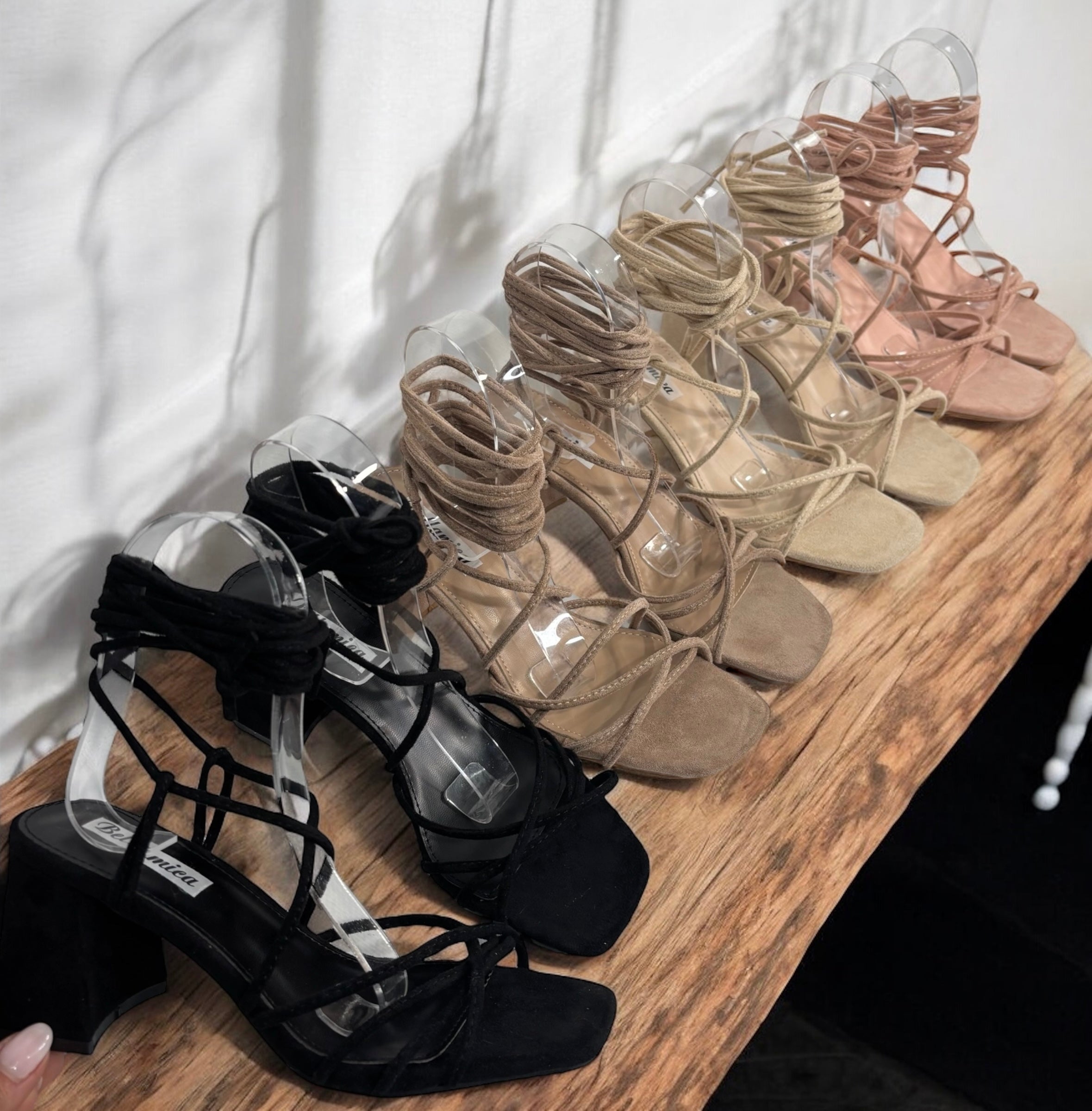 Sandali Margot Alla Schiava - Suede Fango