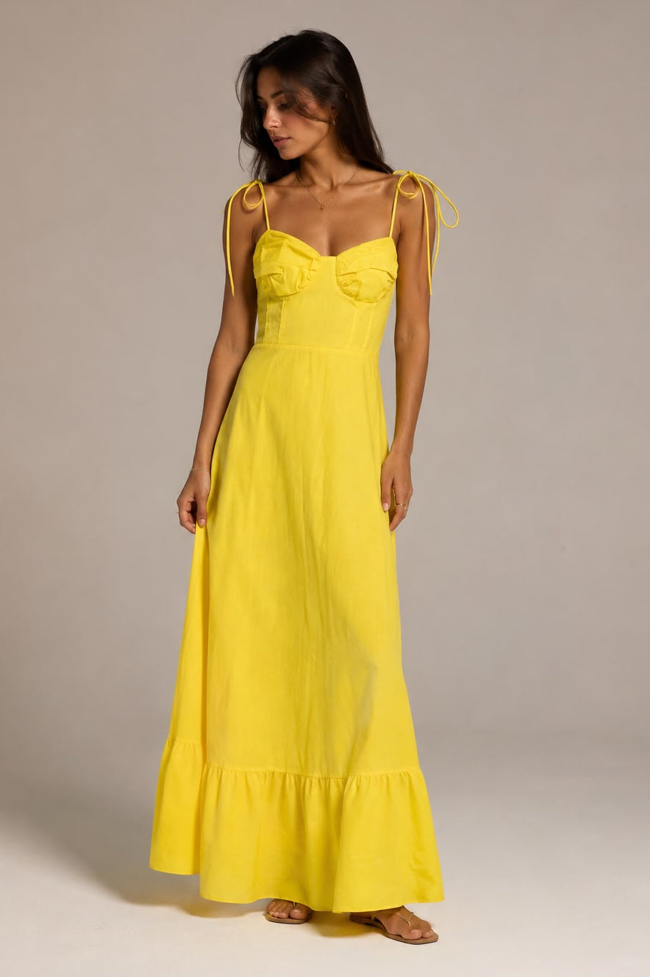 Maxi Dress Soleil - Giallo