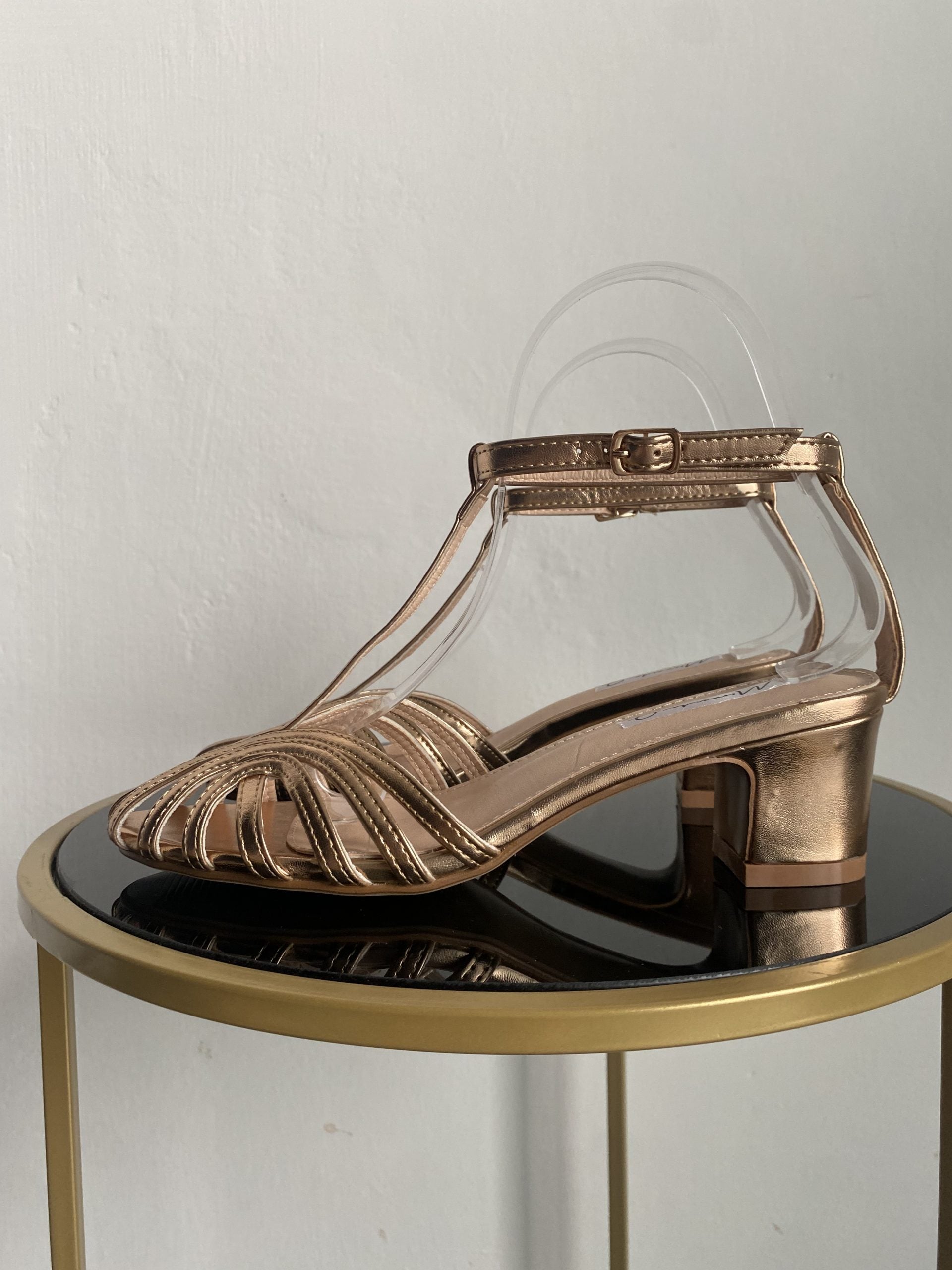 Sandali Tango Lover Low heels - Bronzo
