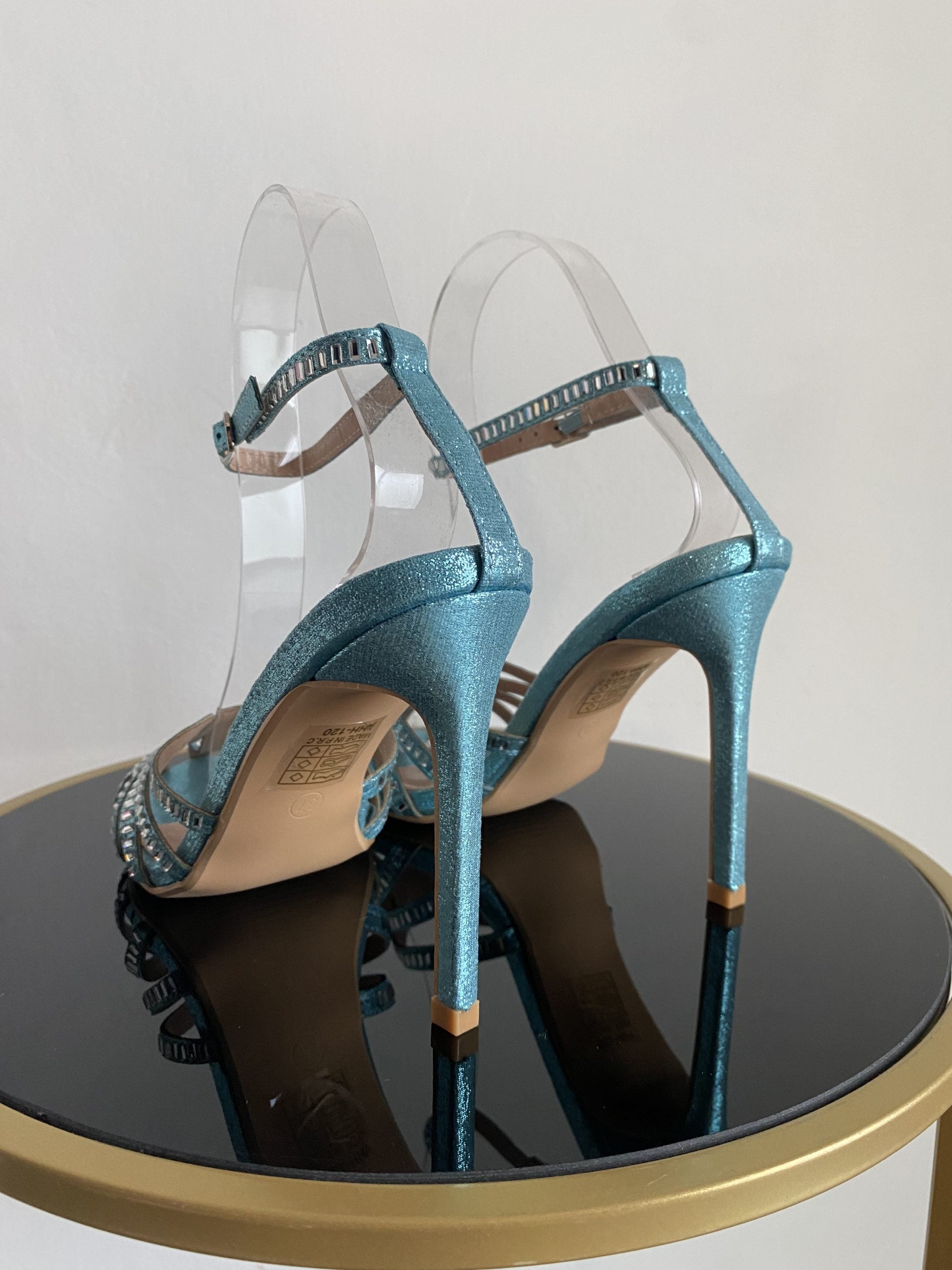 Sandali Tango Lover Sparkle - Azzurro Diamond