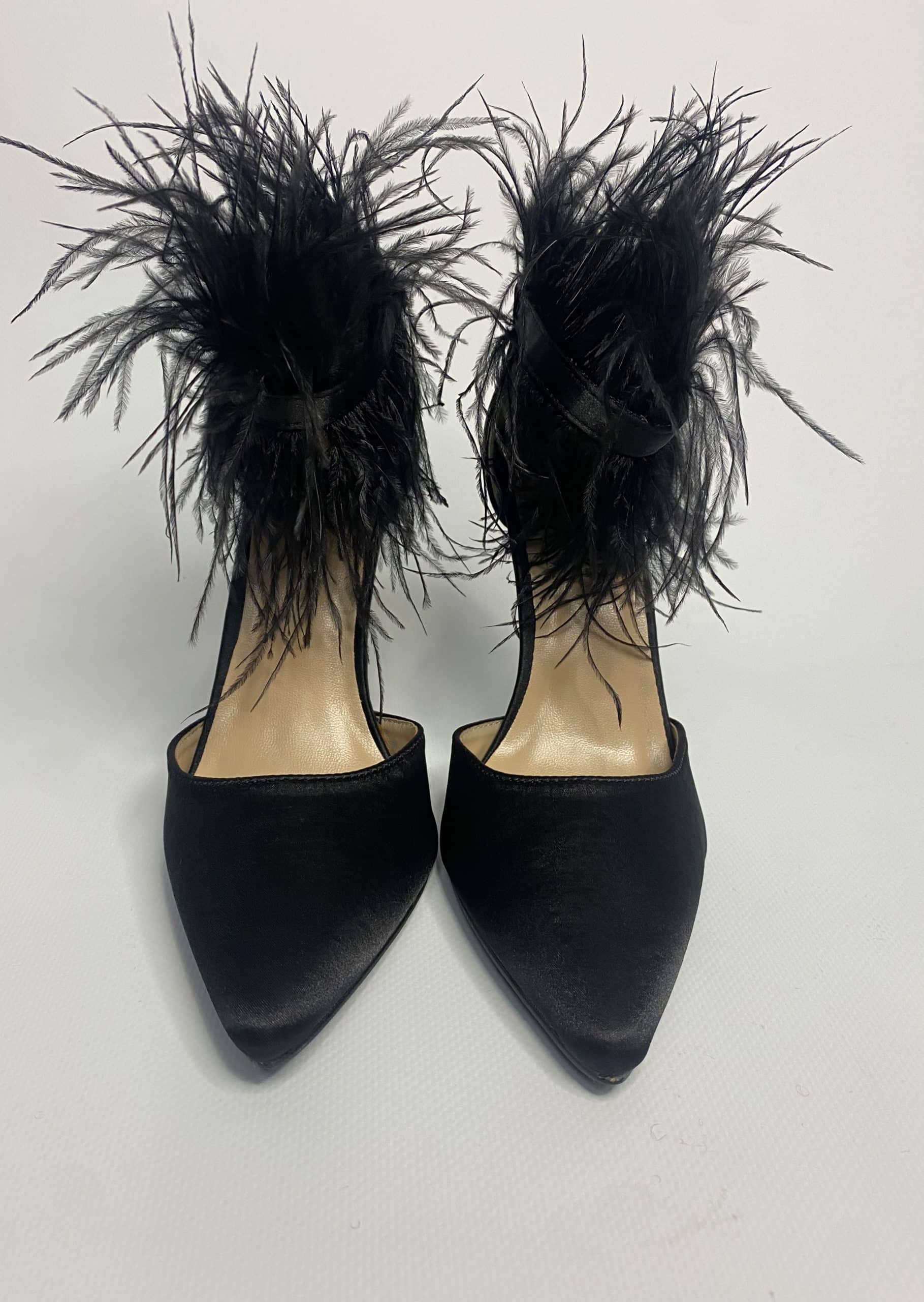 Decollete Plumage - Nero