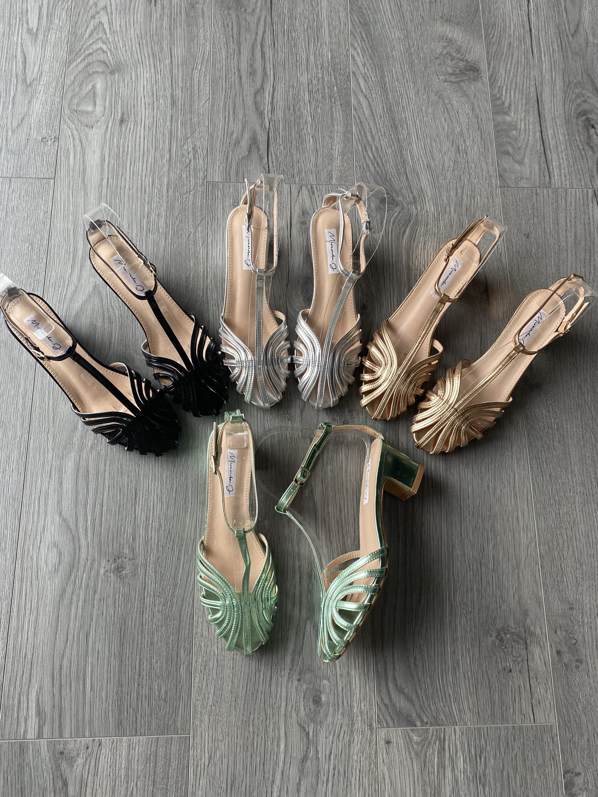 Sandali Tango Lover Low heels - Bronzo