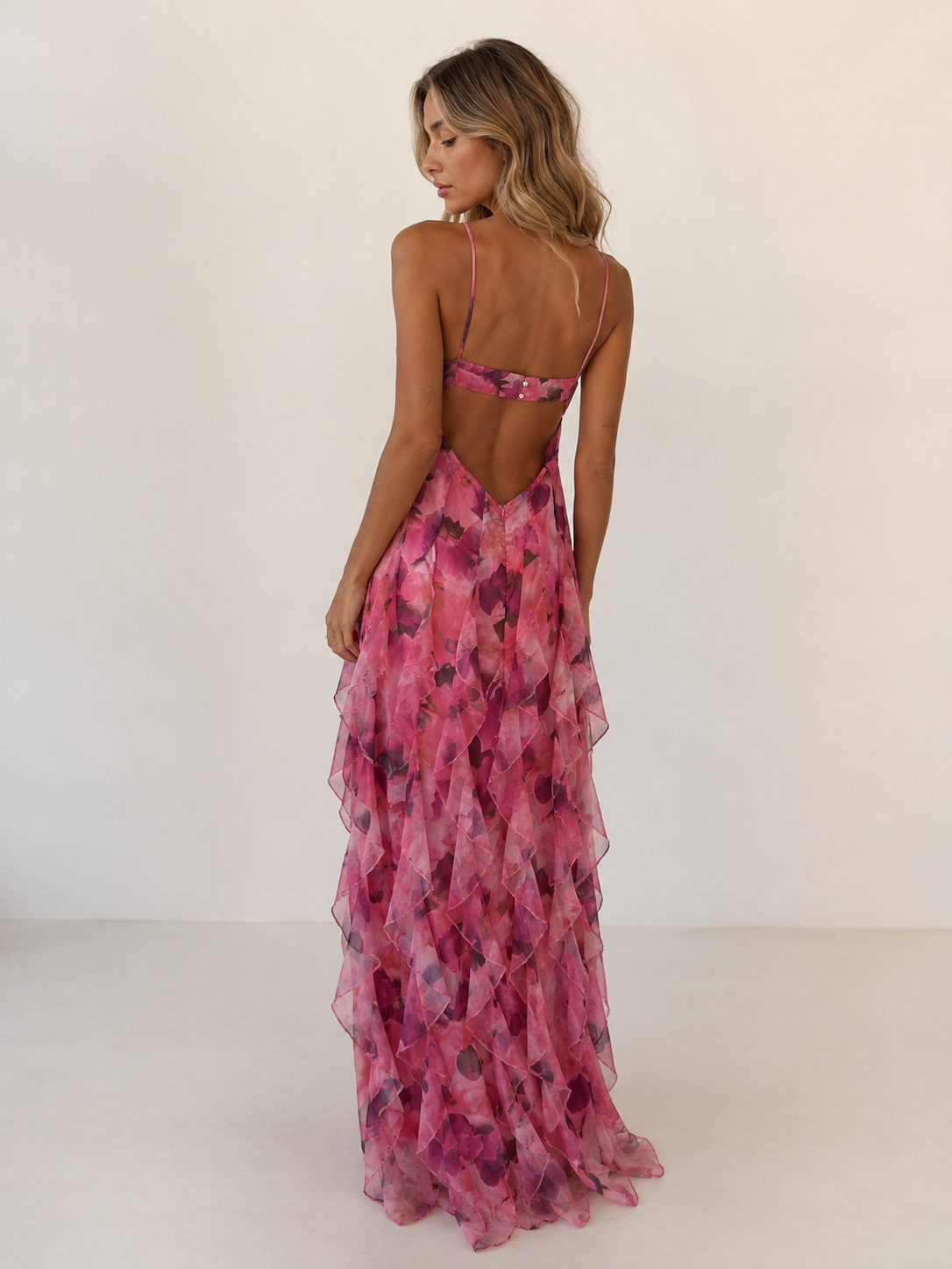 Maxi Dress Iris - Pesca