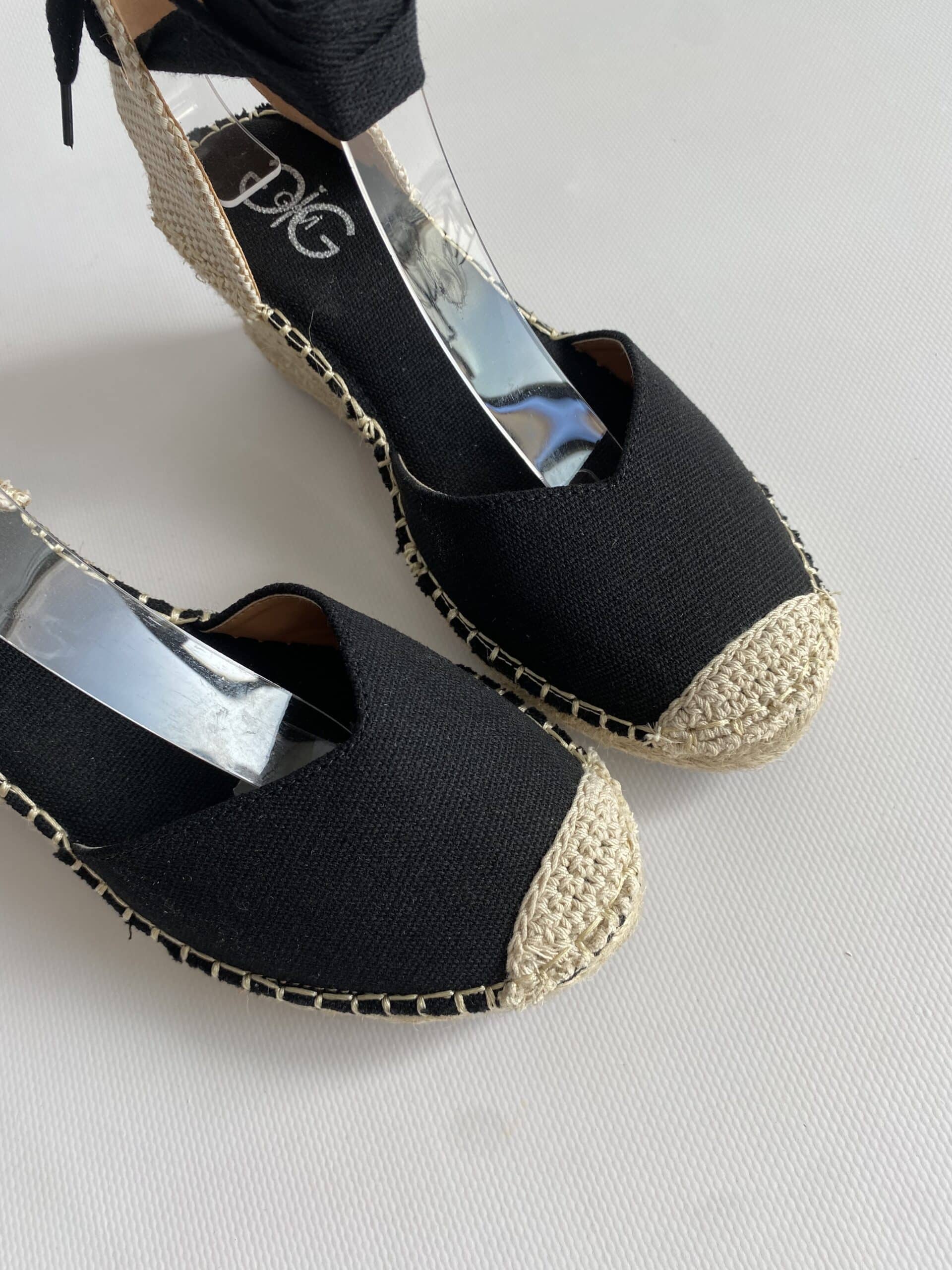 Espadrillas Lacci alla Schiava - Nero