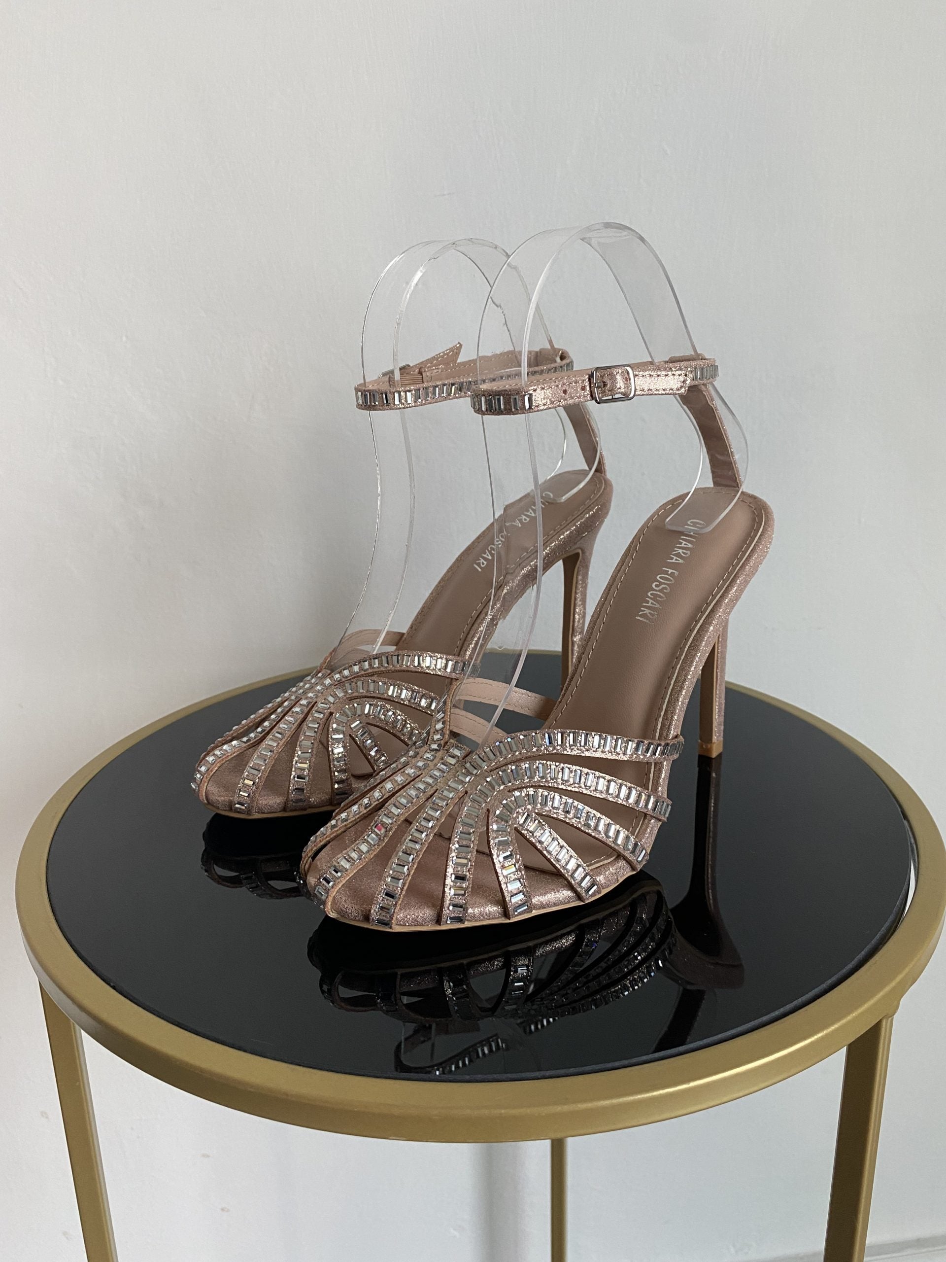 Sandali Tango Lover Sparkle - Azzurro Diamond
