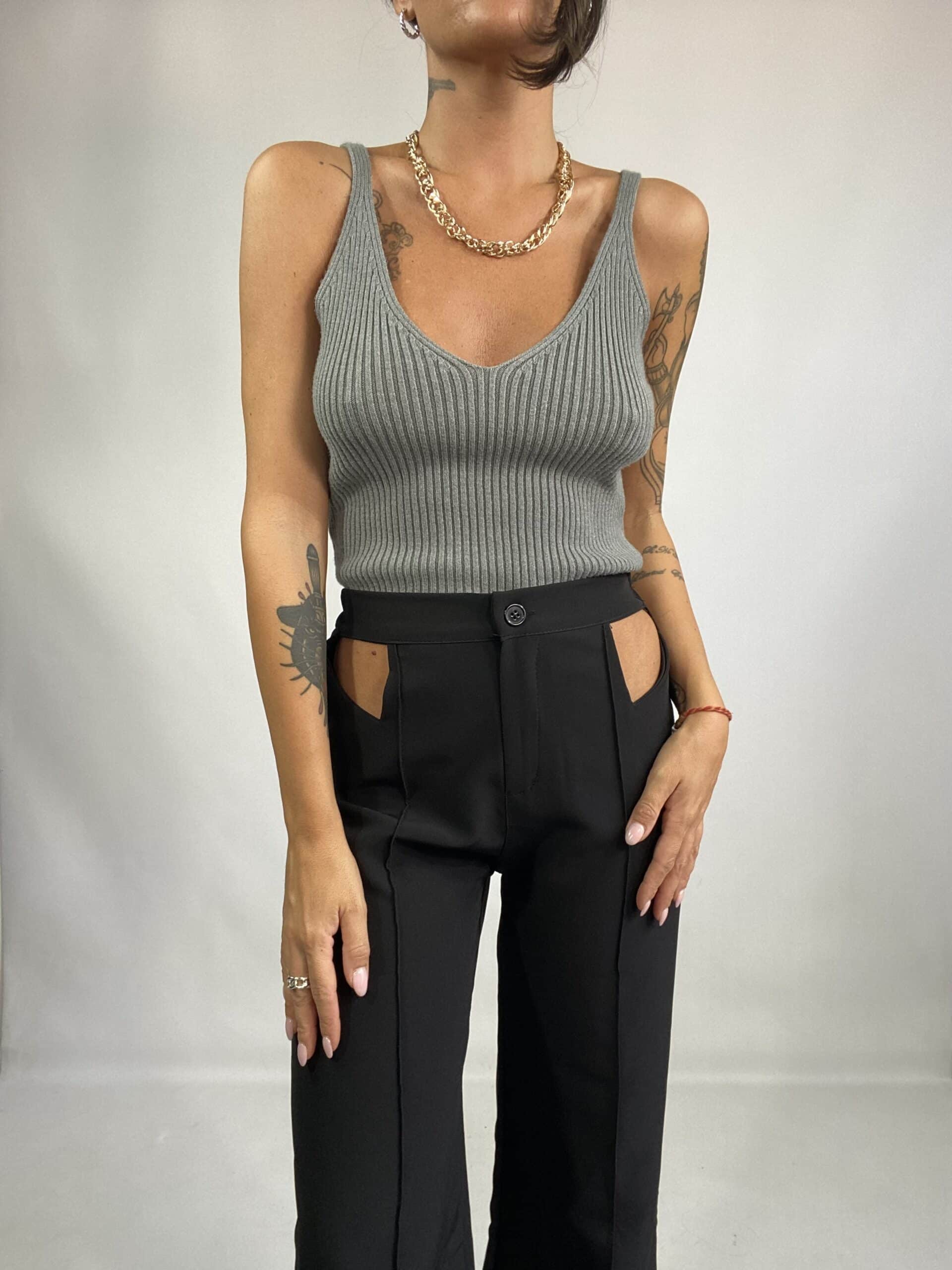 Twin Set in Maglia - Grigio