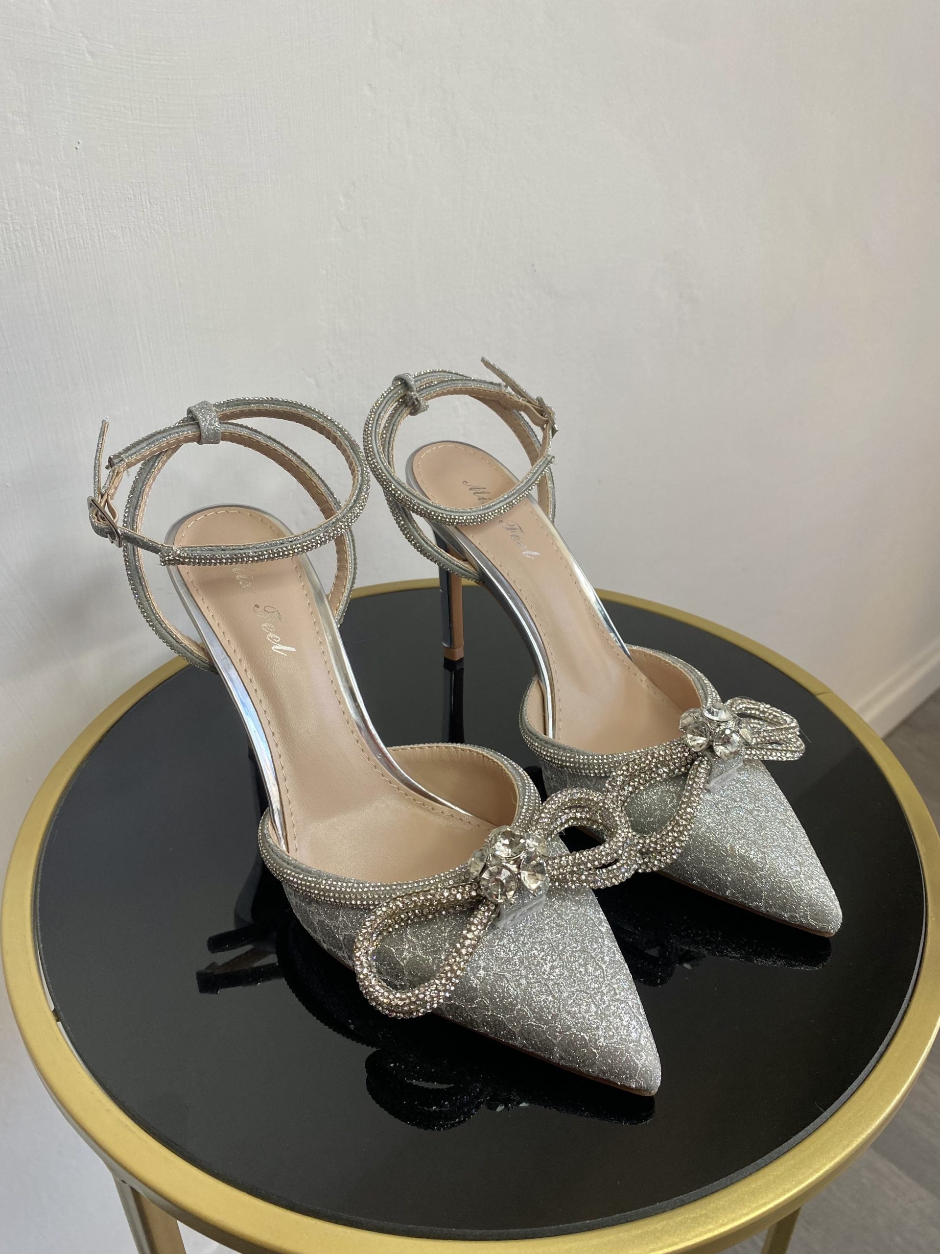 Decollete New Diamond - Glitter Argento