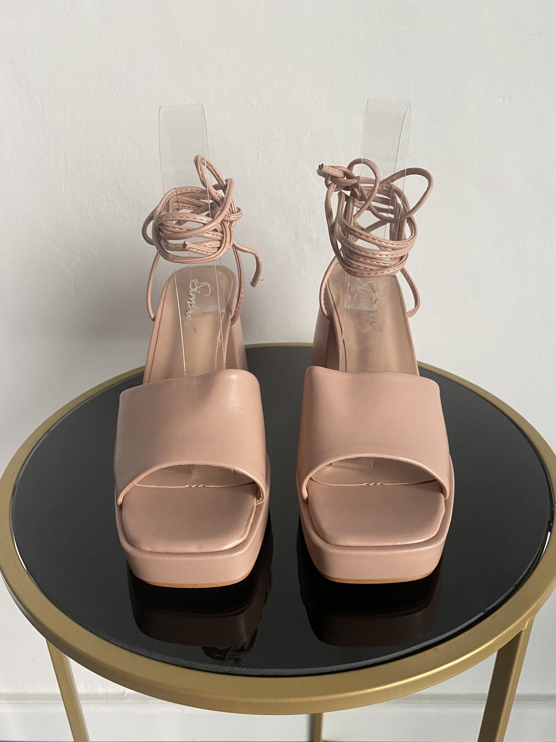 Sandali Bulla Chunky - Nude