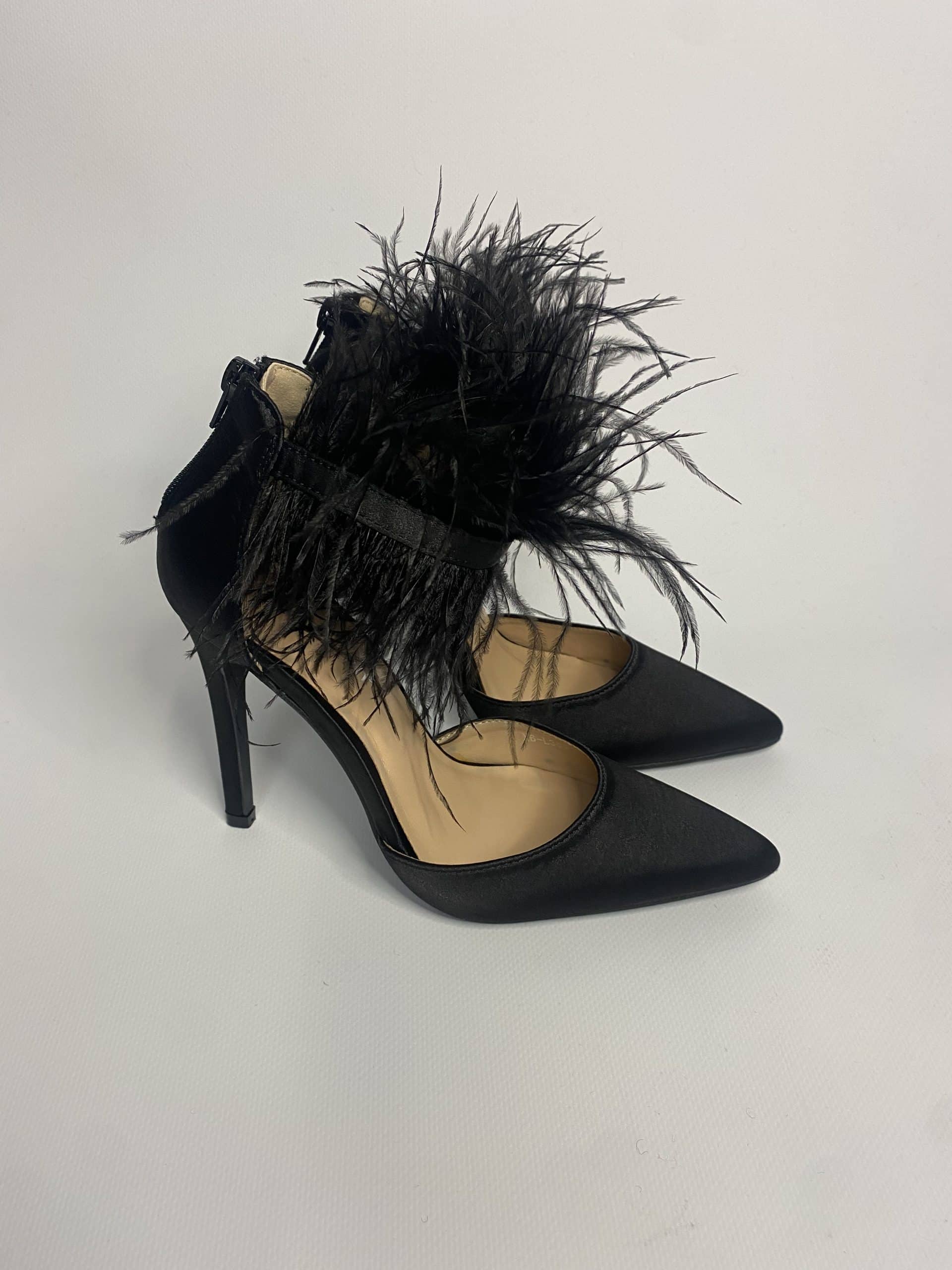 Decollete Plumage - Nero
