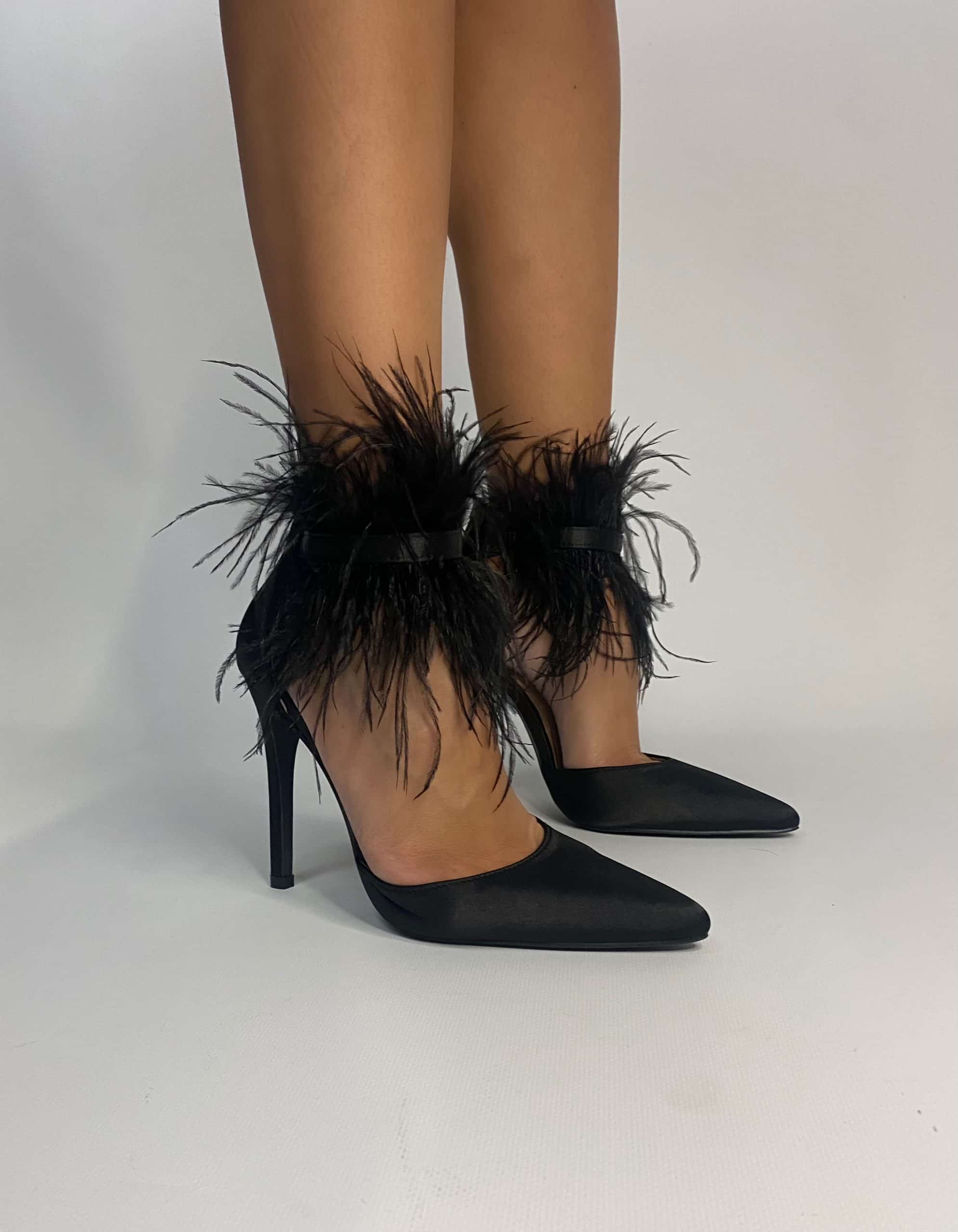 Decollete Plumage - Nero