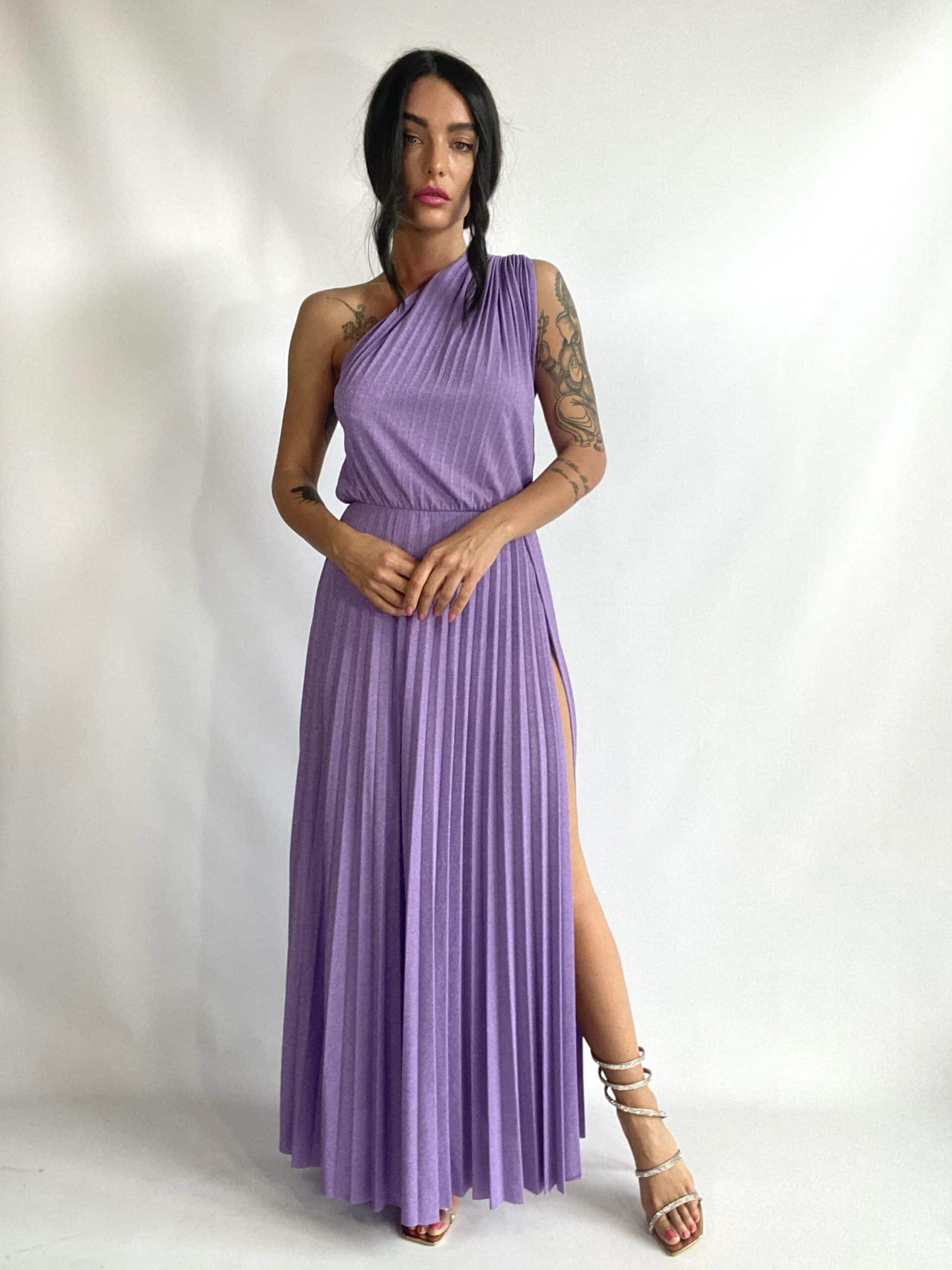 Maxi Dress 80s - Azzurro