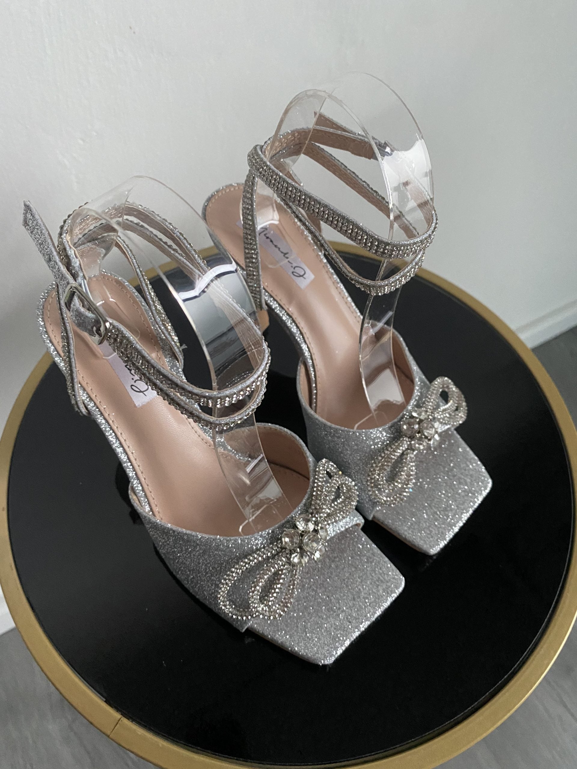 Sandali Diamond - Glitter Argento