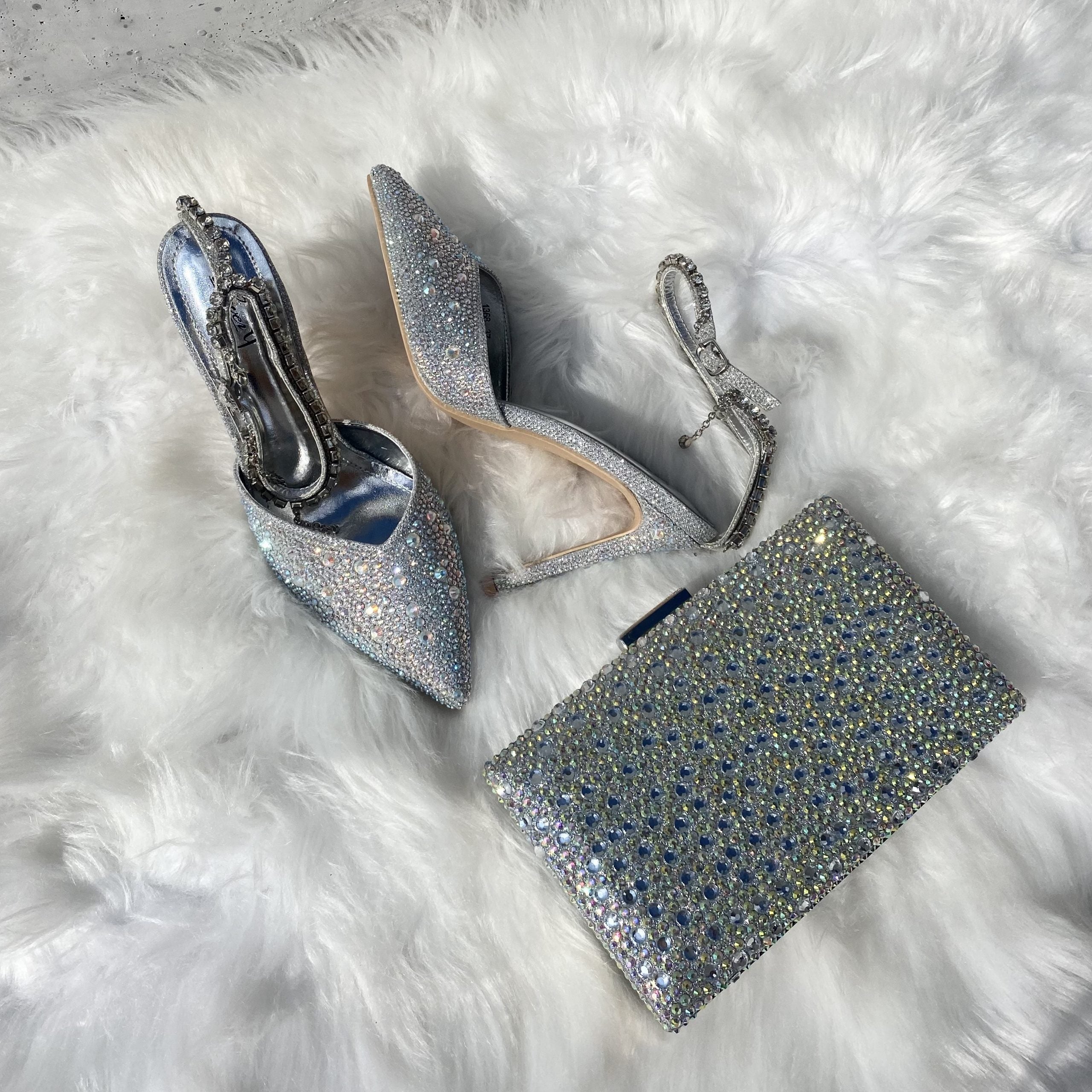 Decollete Seda Sparkle -  Argento Diamond
