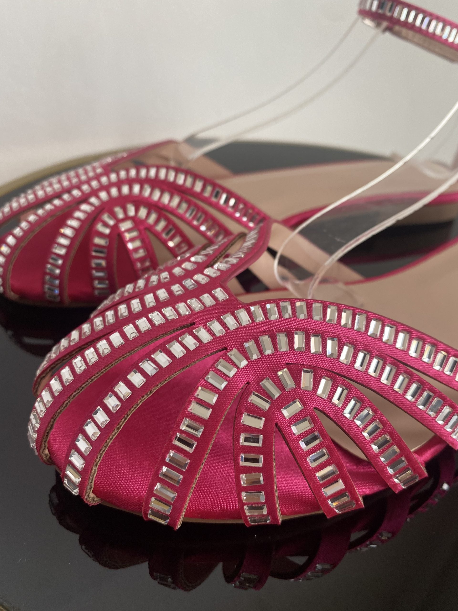 Sandali Tango Lover Shine Flat - Fucsia