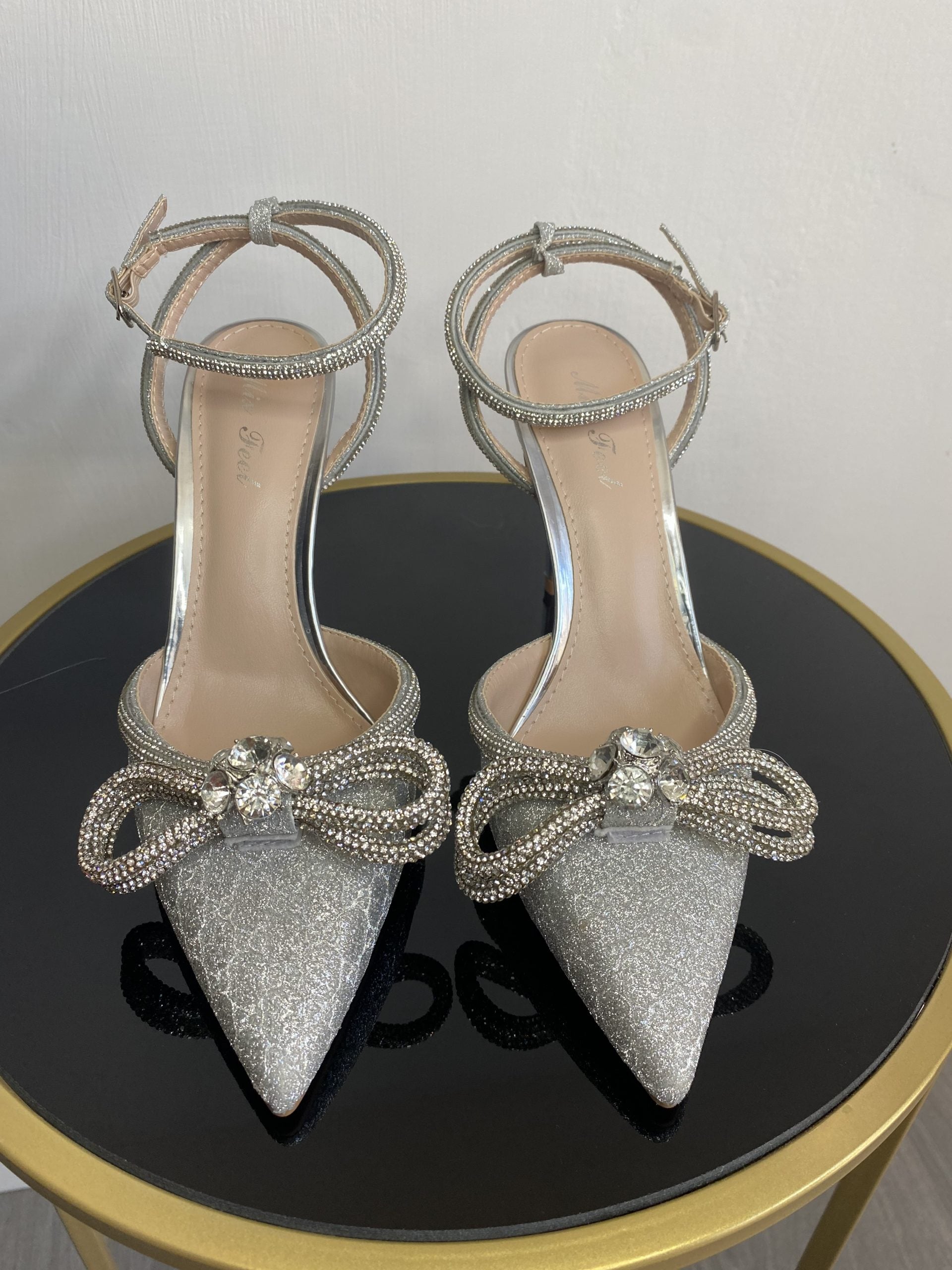 Decollete New Diamond - Glitter Argento