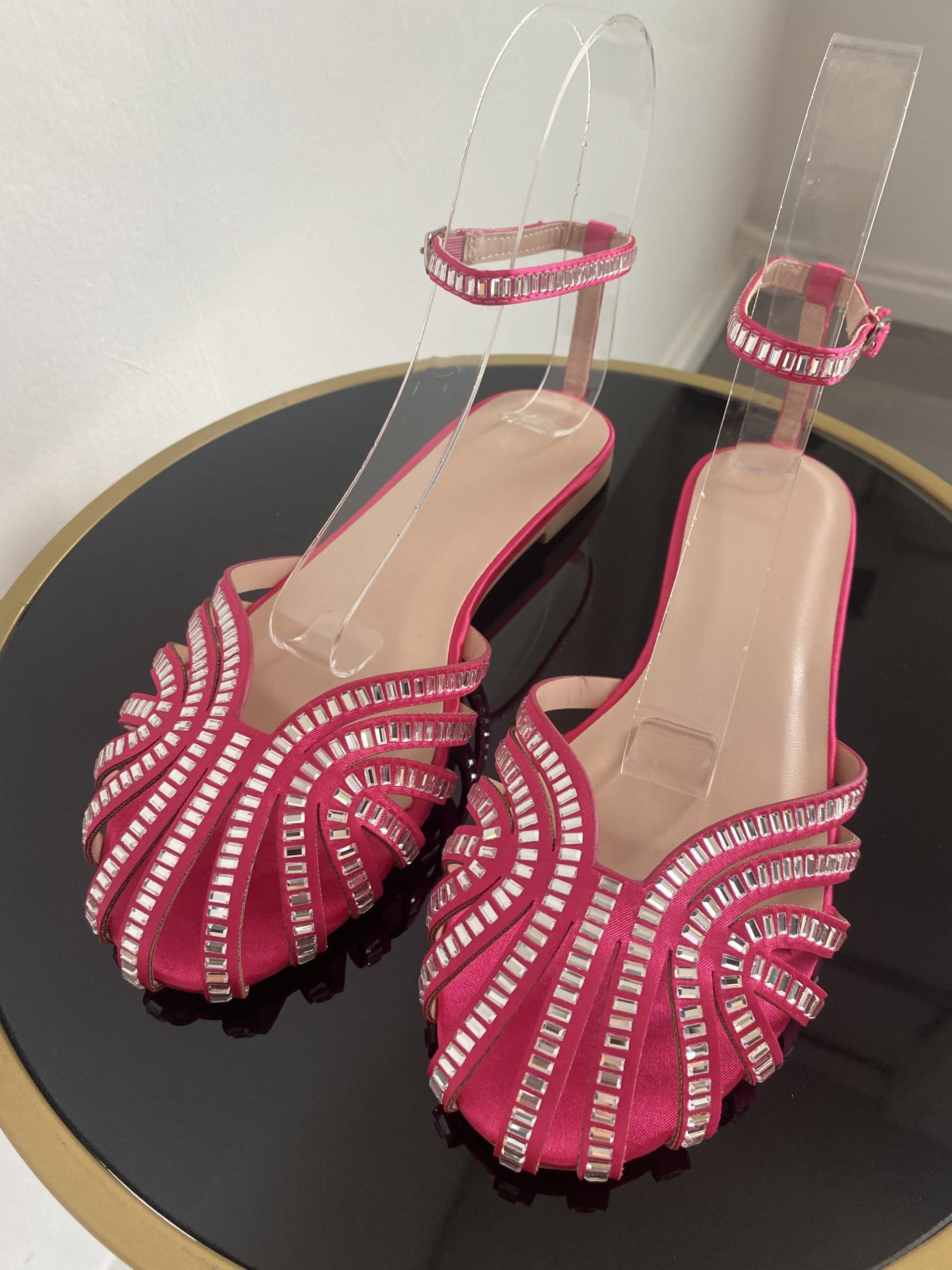 Sandali Tango Lover Shine Flat - Fucsia