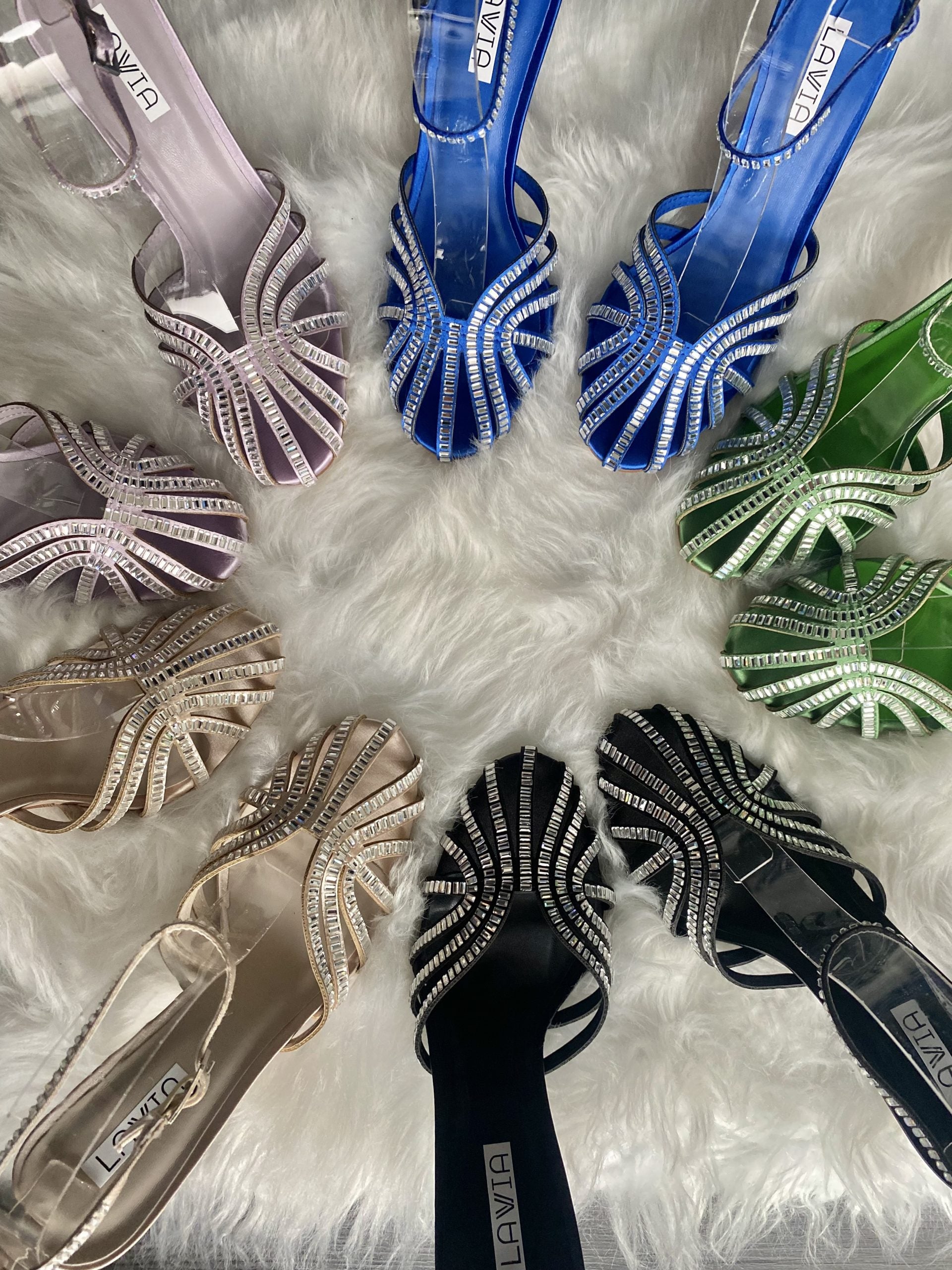 Sandali Tango Lover Sparkle - Azzurro Diamond