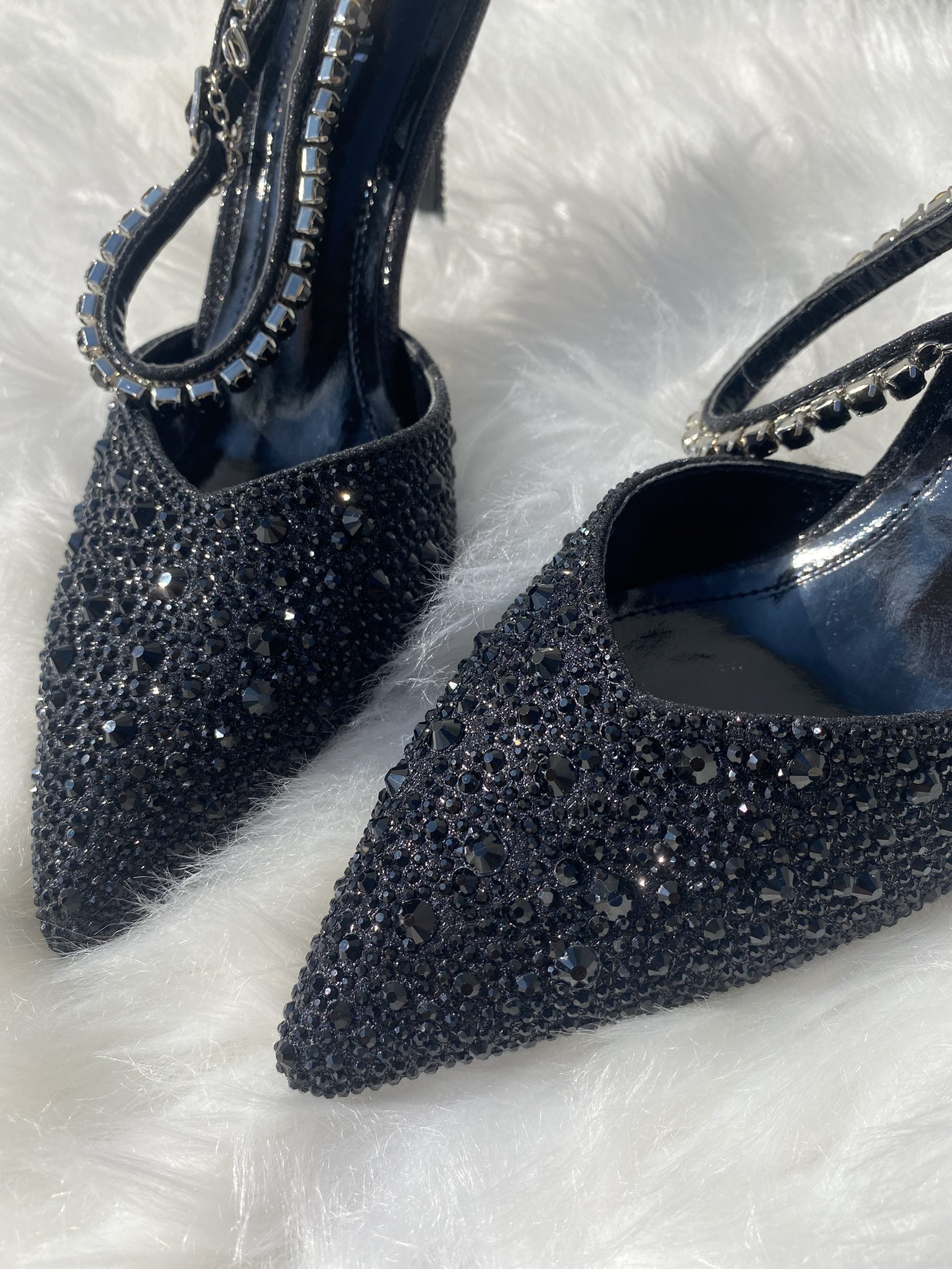 Decollete Seda Sparkle -  Nero Diamond