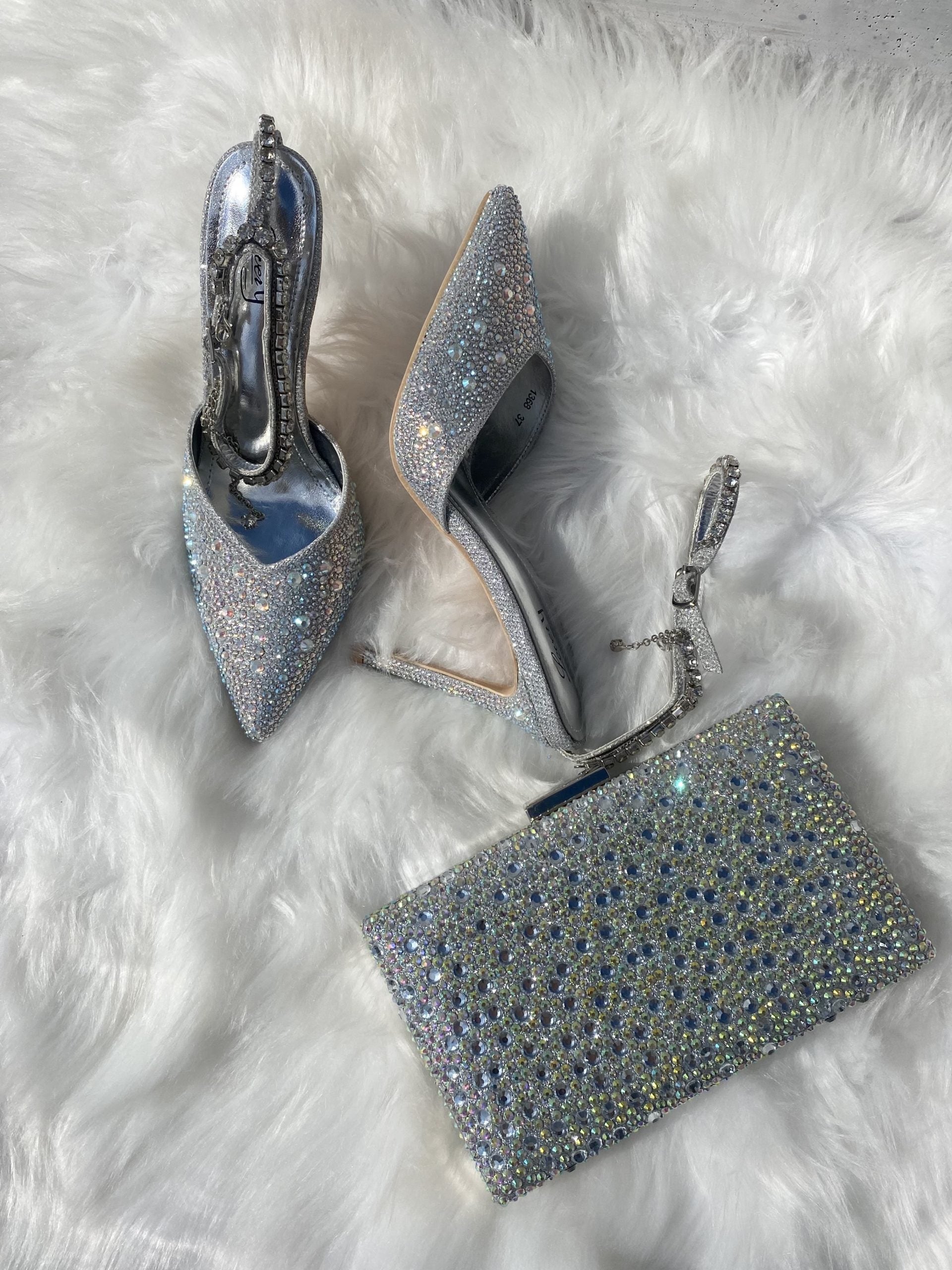 Decollete Seda Sparkle -  Argento Diamond