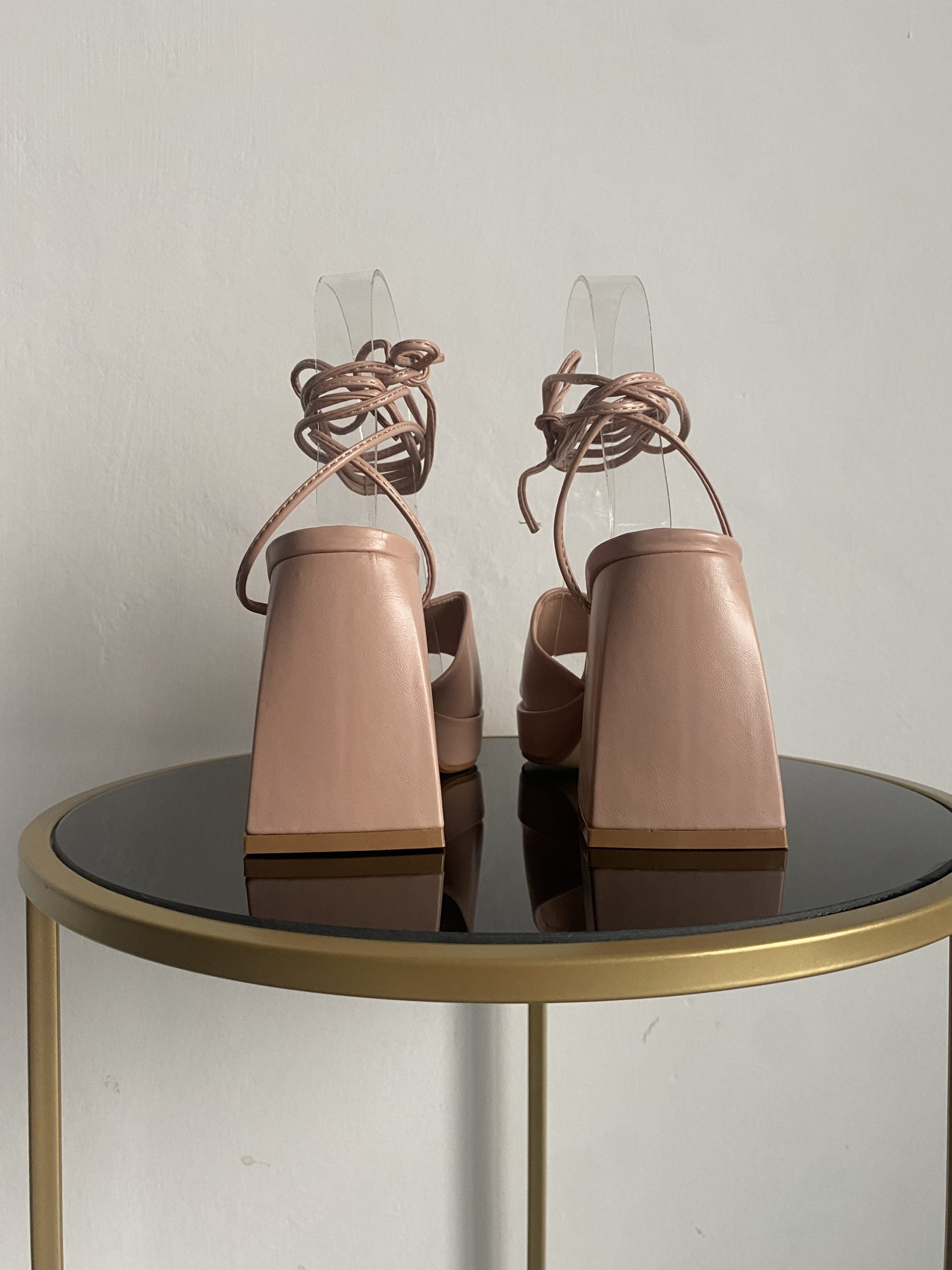 Sandali Bulla Chunky - Nude