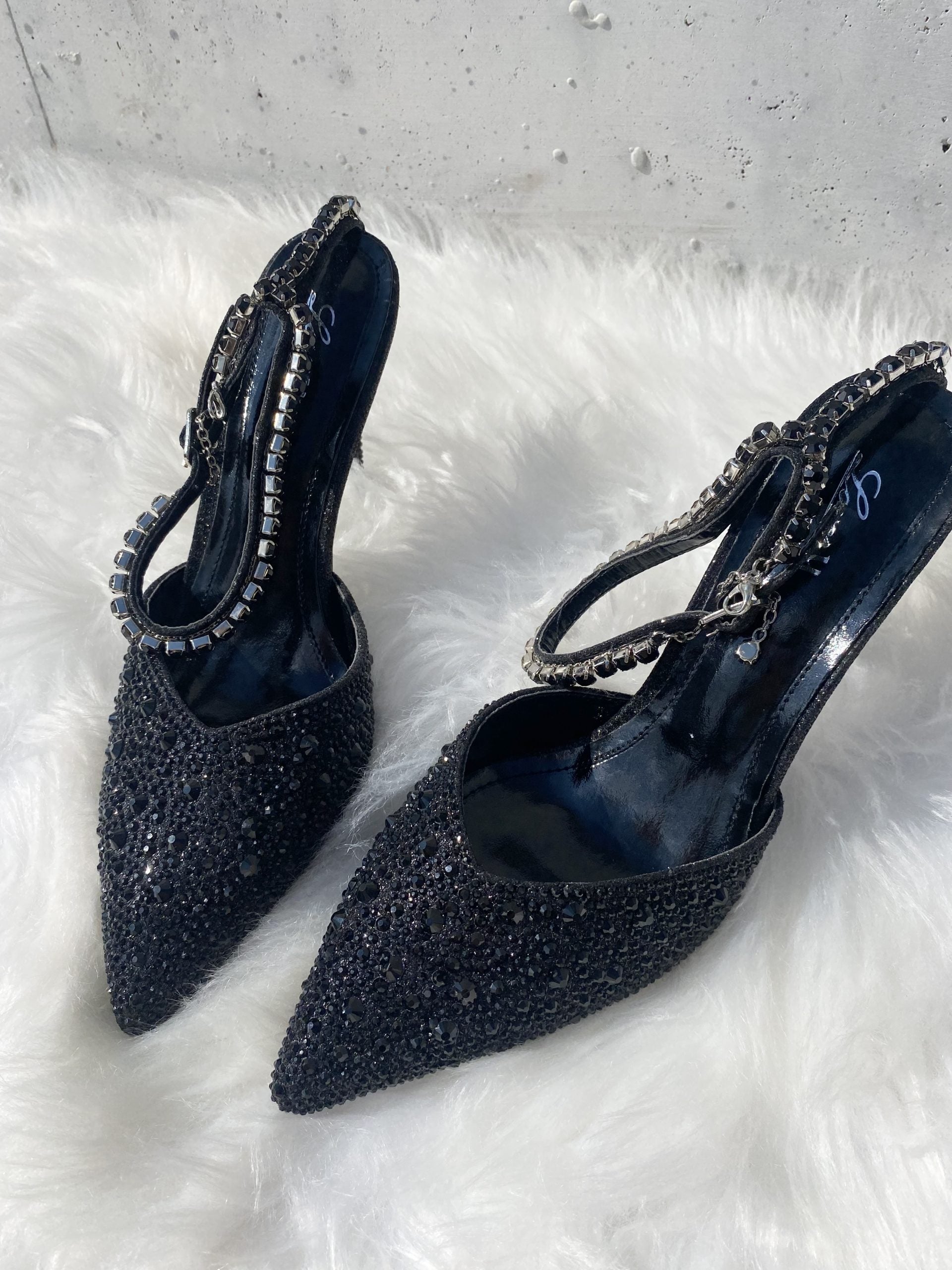 Decollete Seda Sparkle -  Nero Diamond