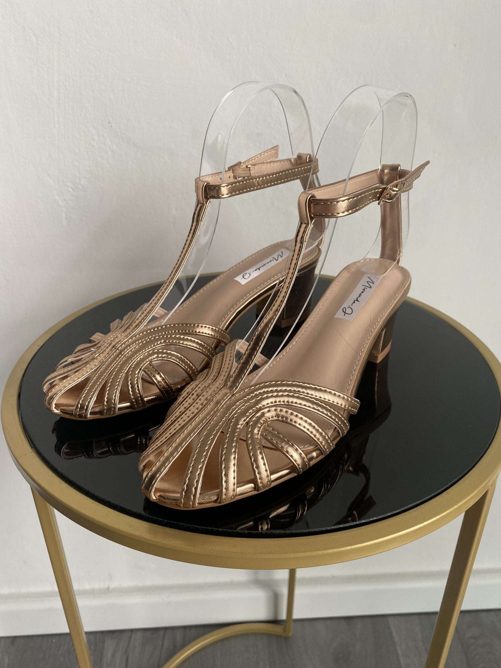 Sandali Tango Lover Low heels - Bronzo