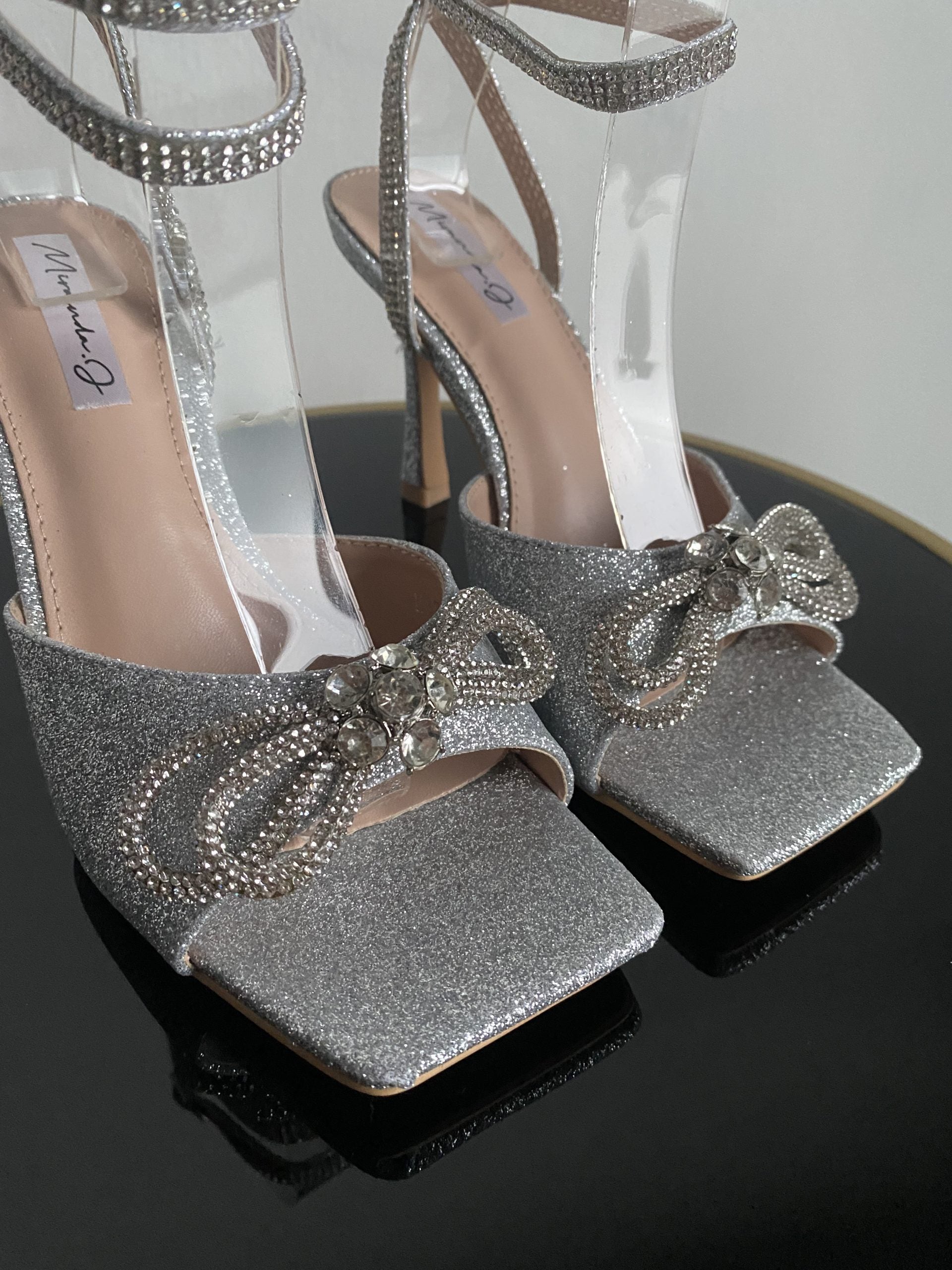 Sandali Diamond - Glitter Argento