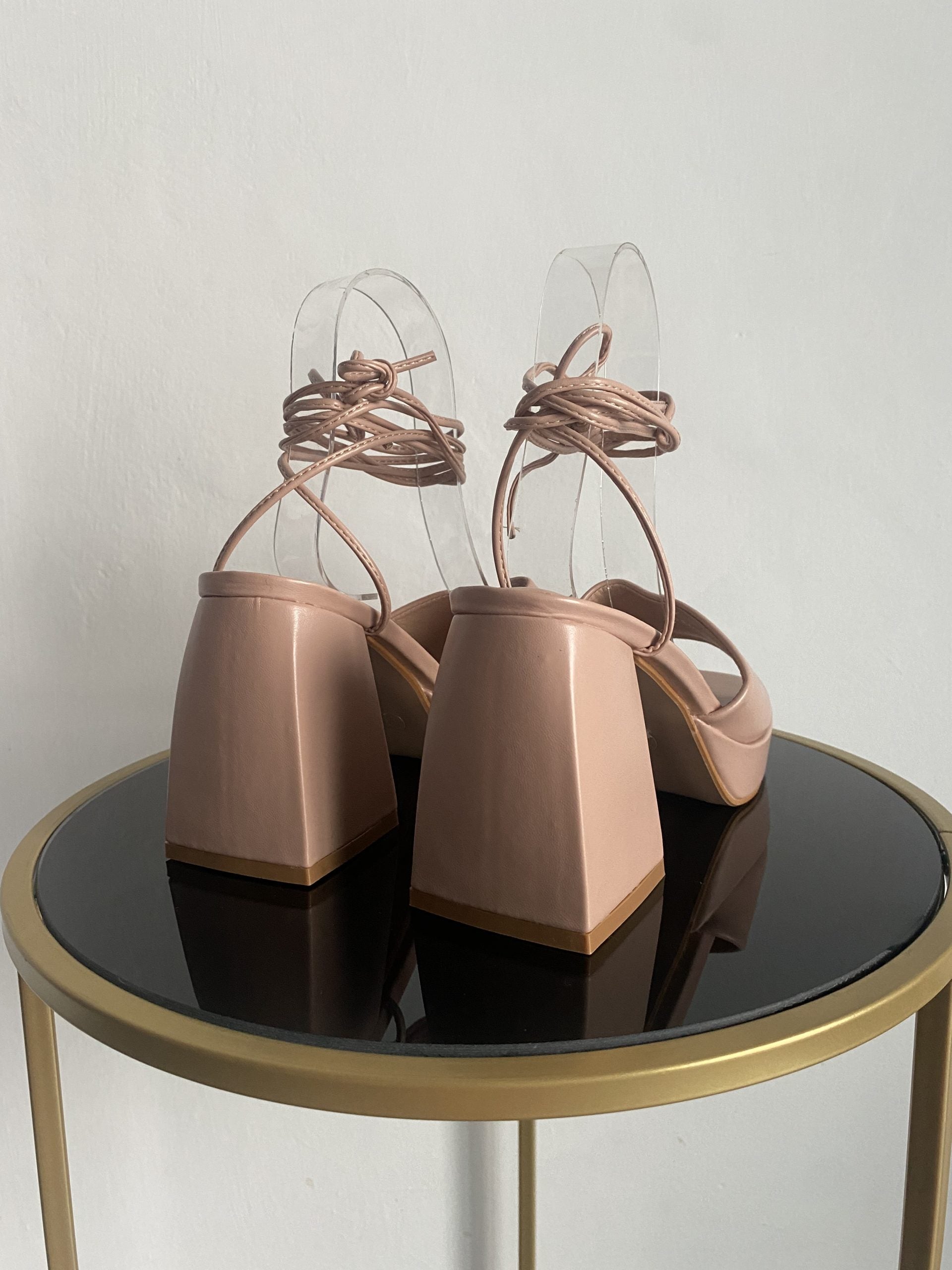 Sandali Bulla Chunky - Nude
