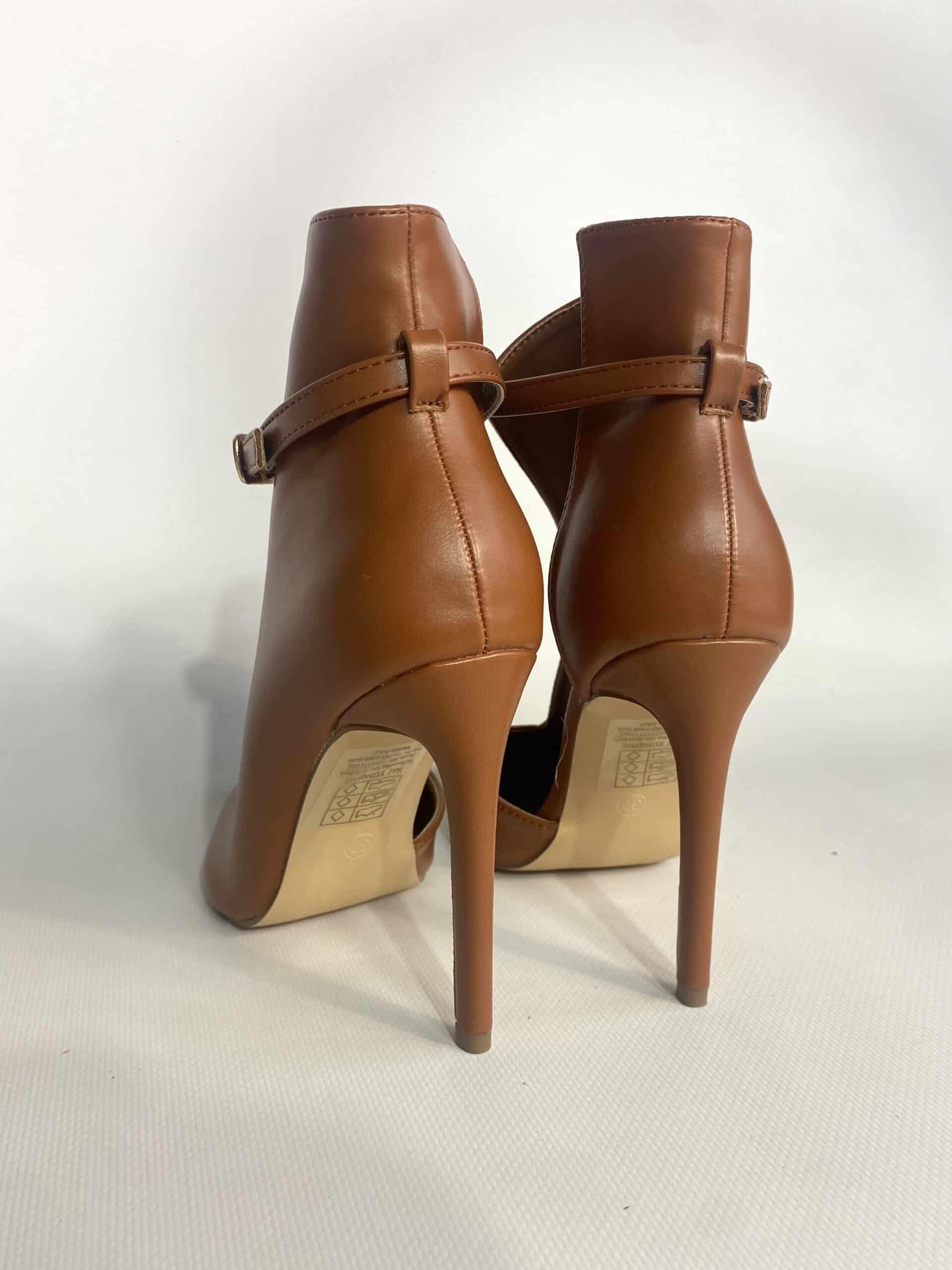 Tronchetto cut out - Simil Pelle Cammello