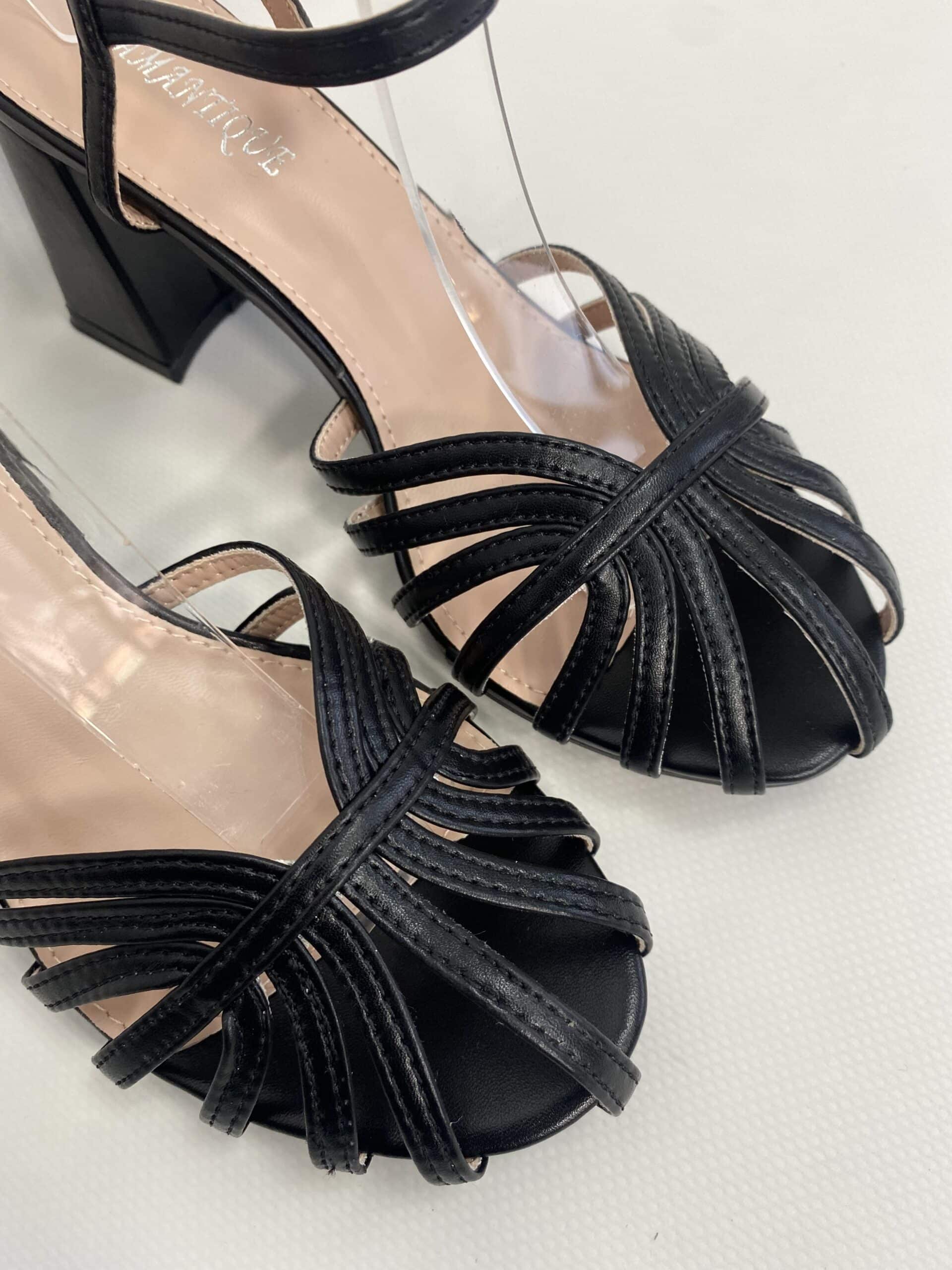 Sandali Tango Medium Comfort Heels - Nero