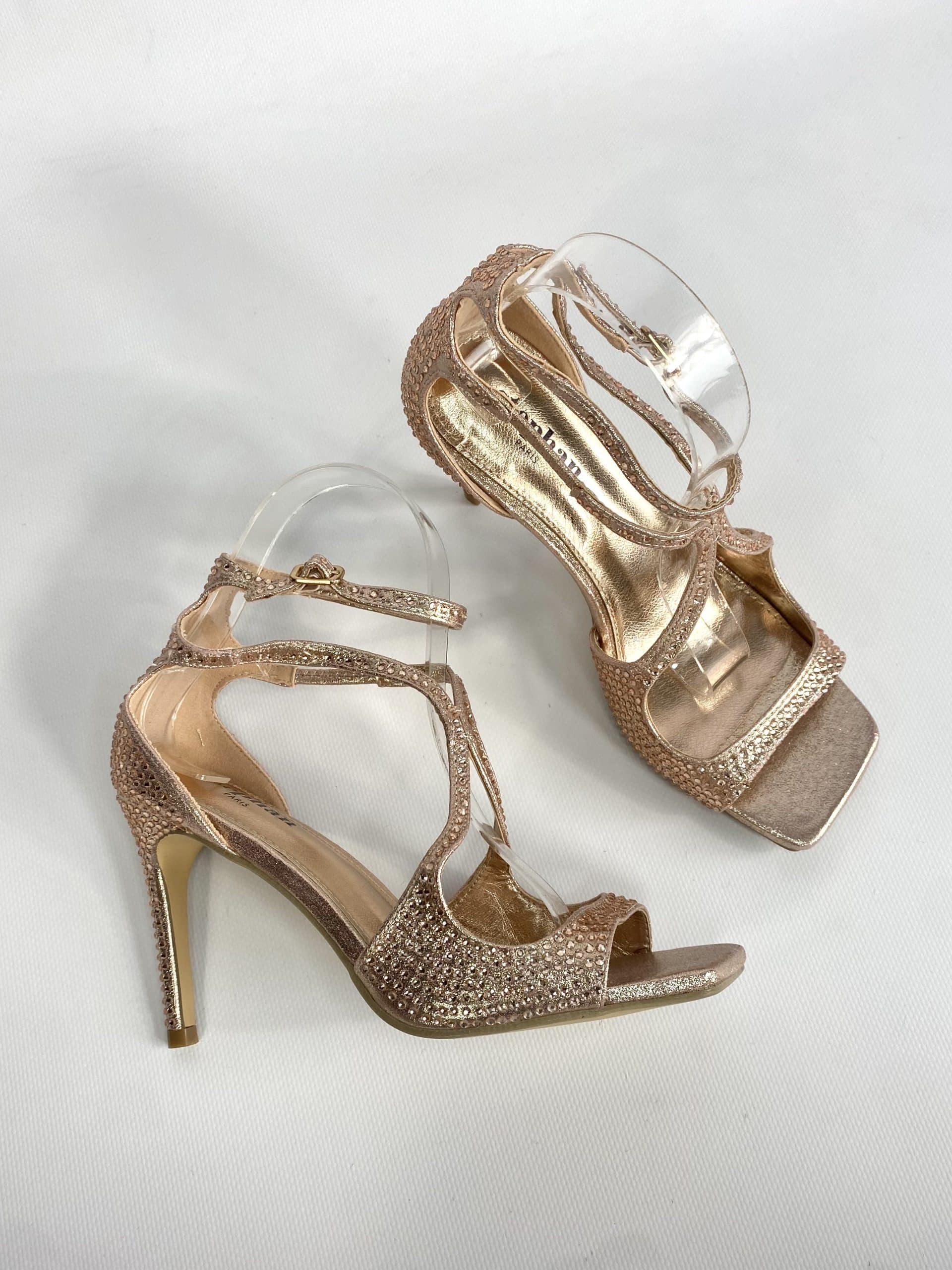 Sandali Sally Strass  - Bronzo